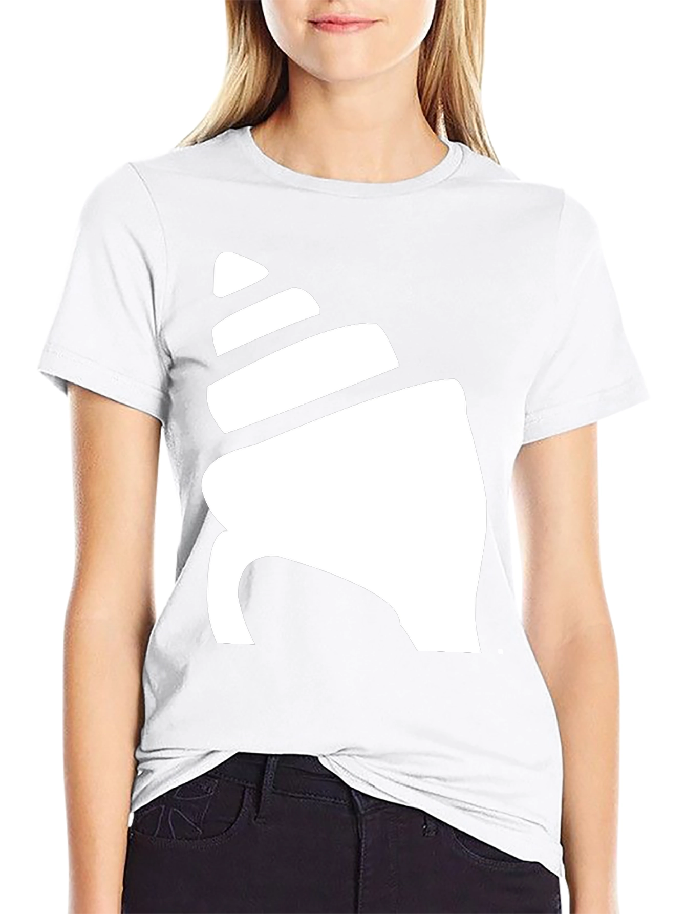 Shell Graphic Black T-Shirt - Mens Casual Tee