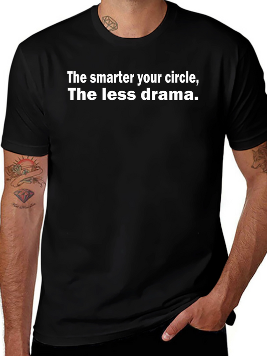 Smart Circle Less Drama Tee