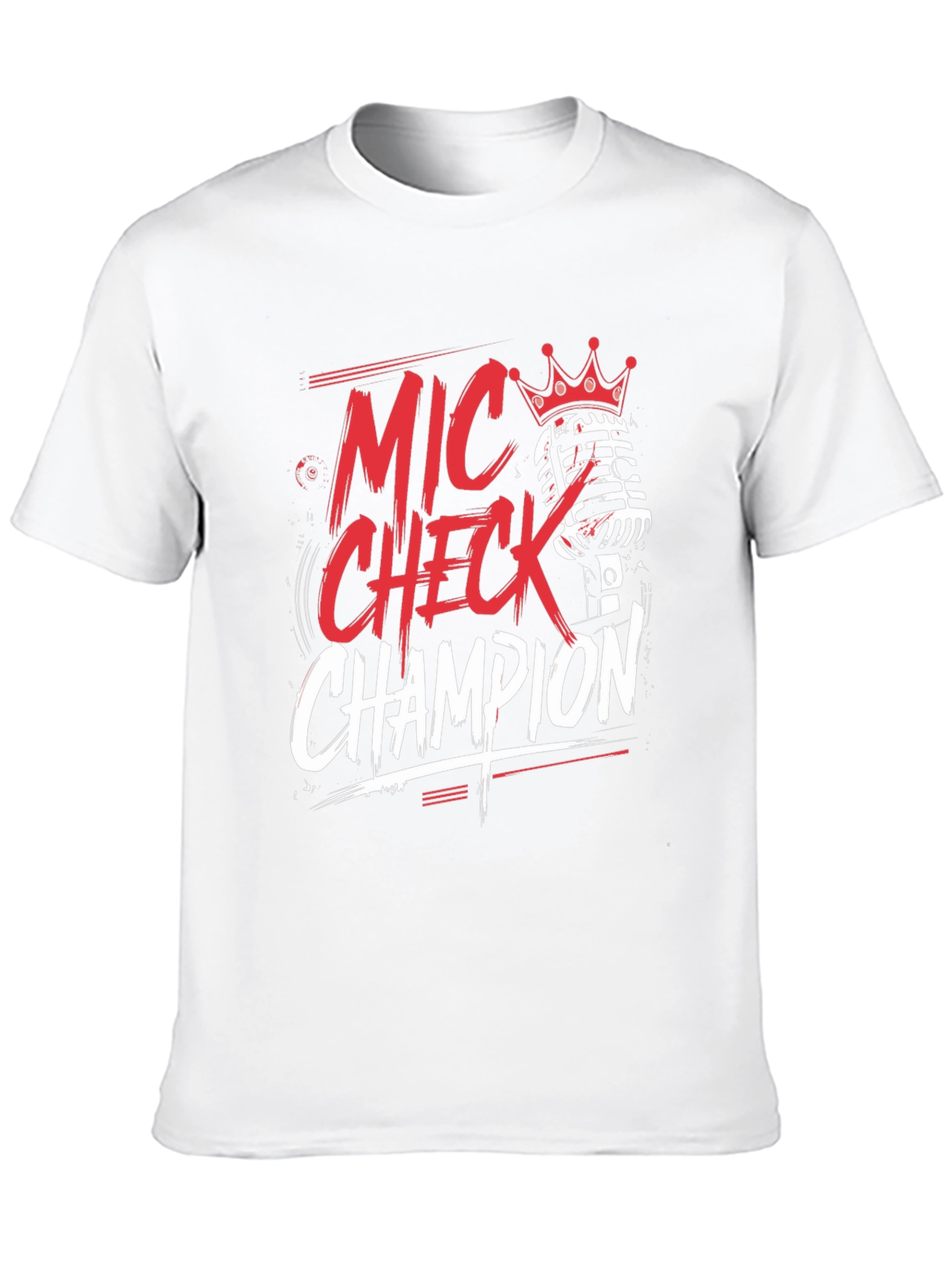 Mic Check Champion Graphic T-Shirt