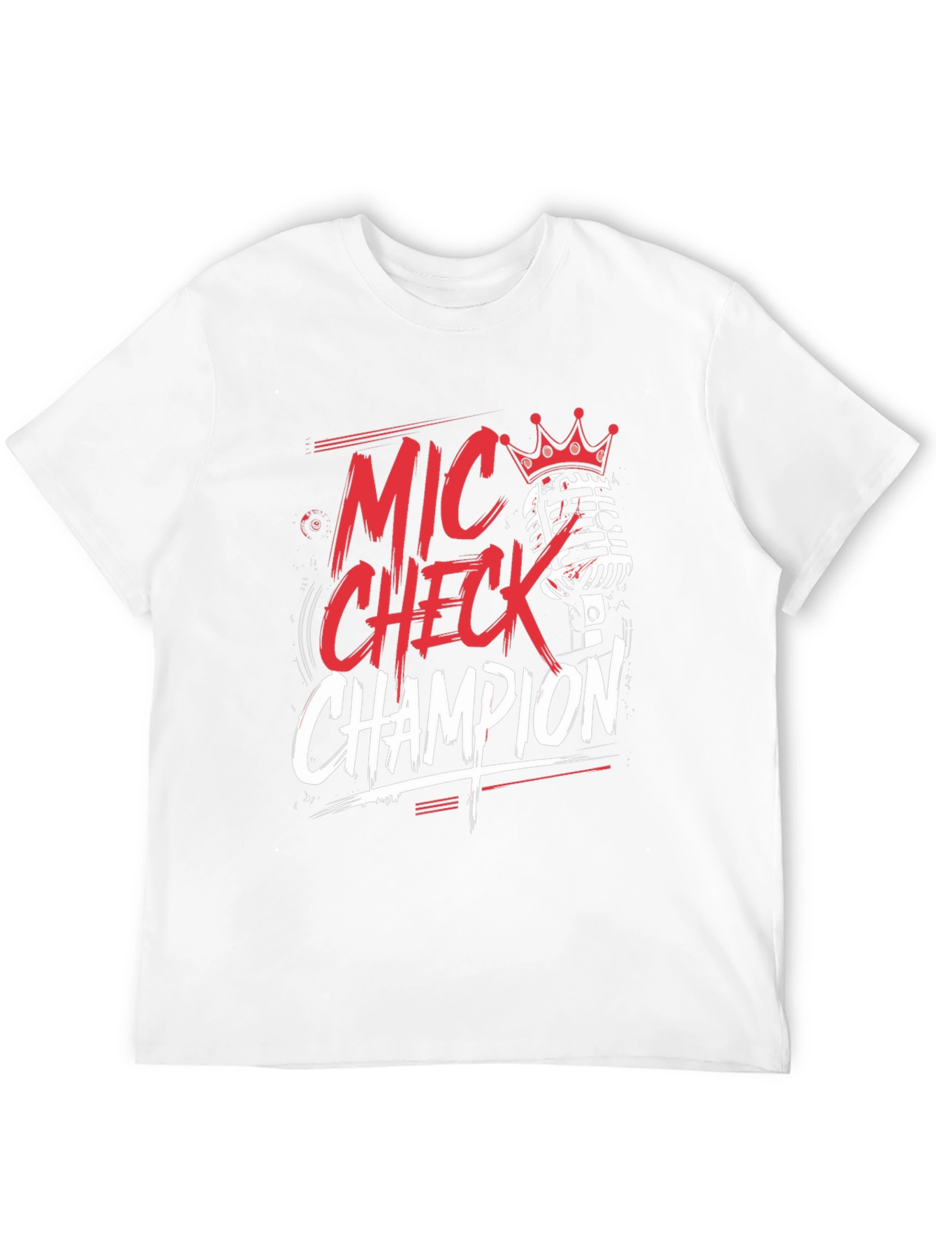 Mic Check Champion Graphic T-Shirt