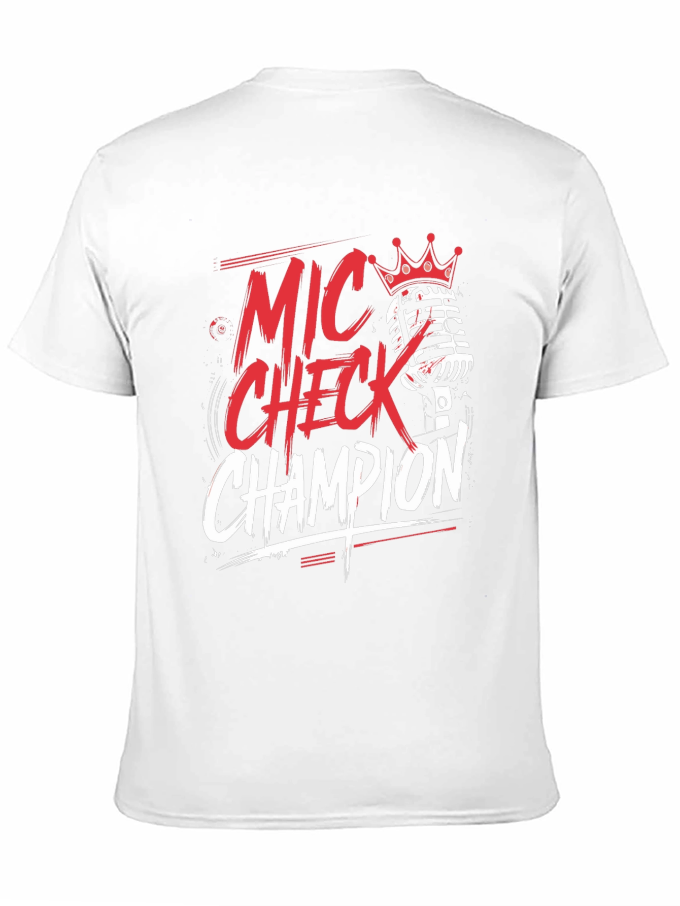 Mic Check Champion Graphic T-Shirt