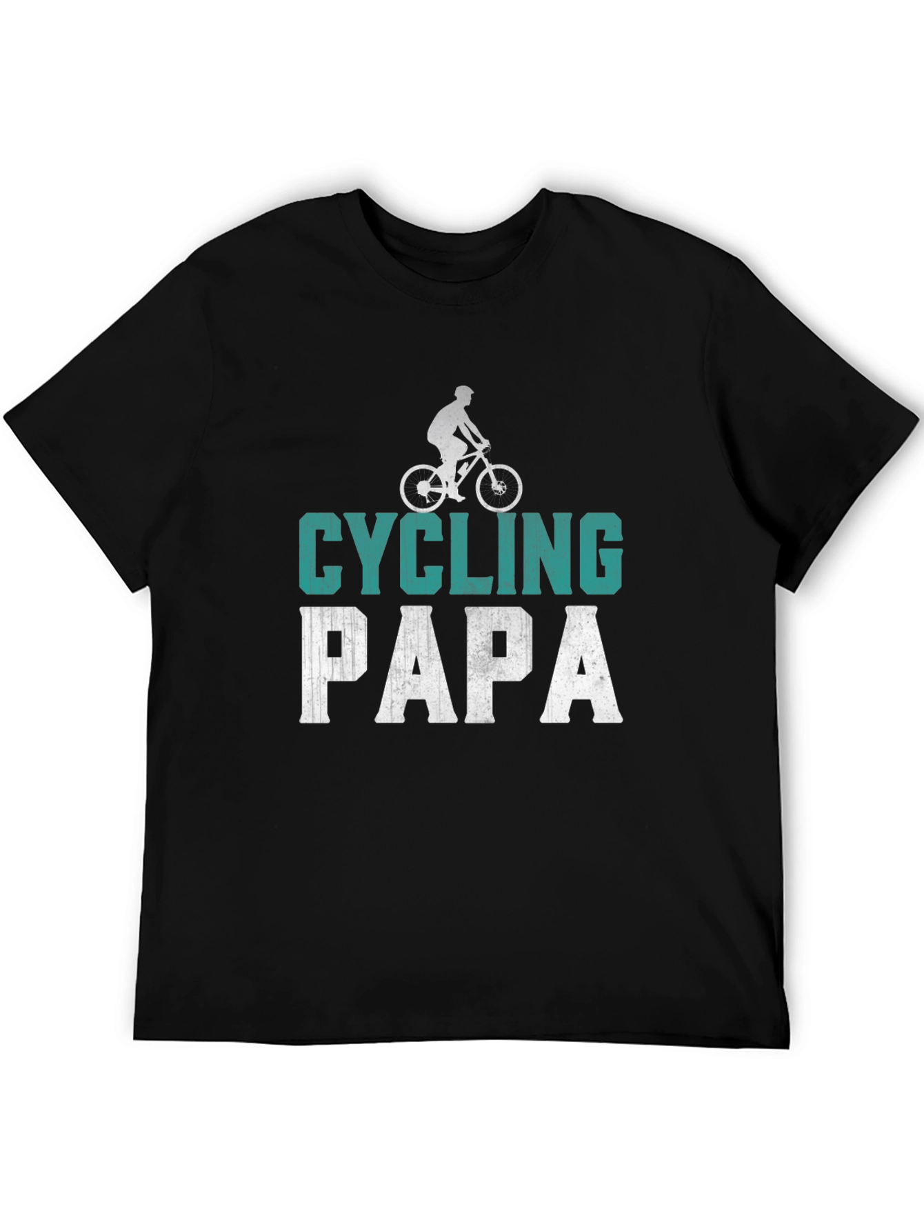 Cycling Papa Graphic Tee - Perfect for Dad