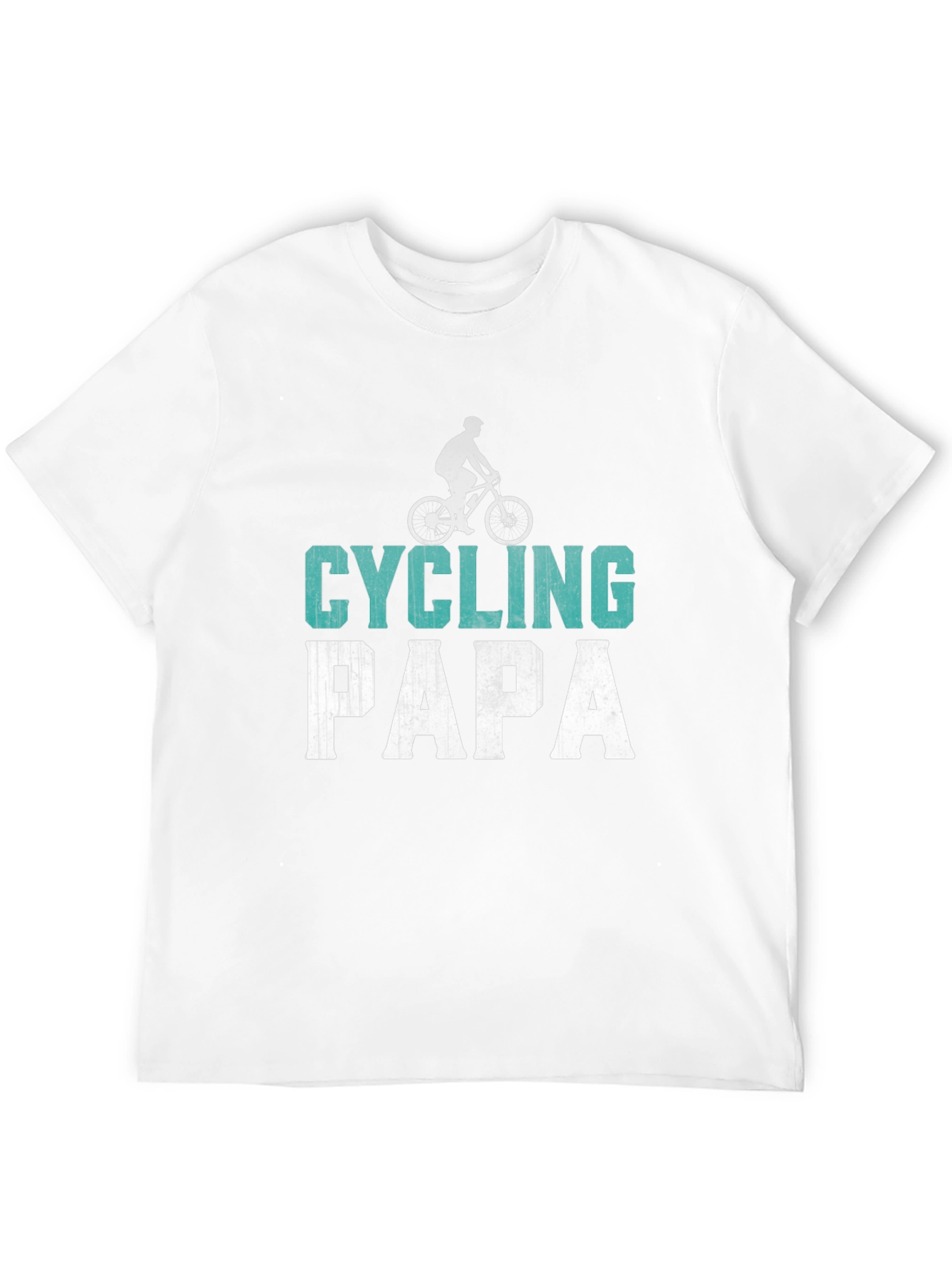 Cycling Papa Graphic Tee - Perfect for Dad