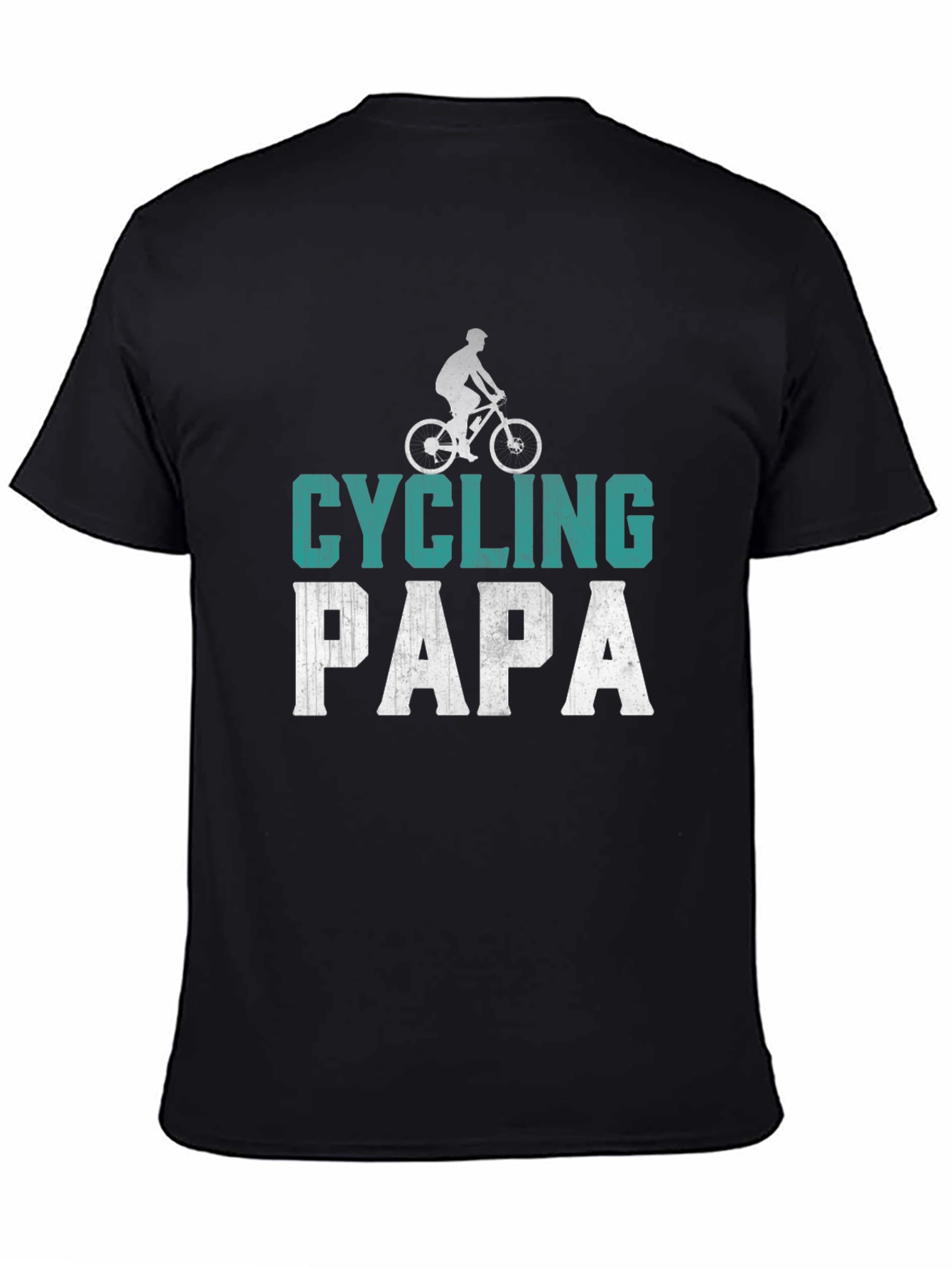 Cycling Papa Graphic Tee - Perfect for Dad