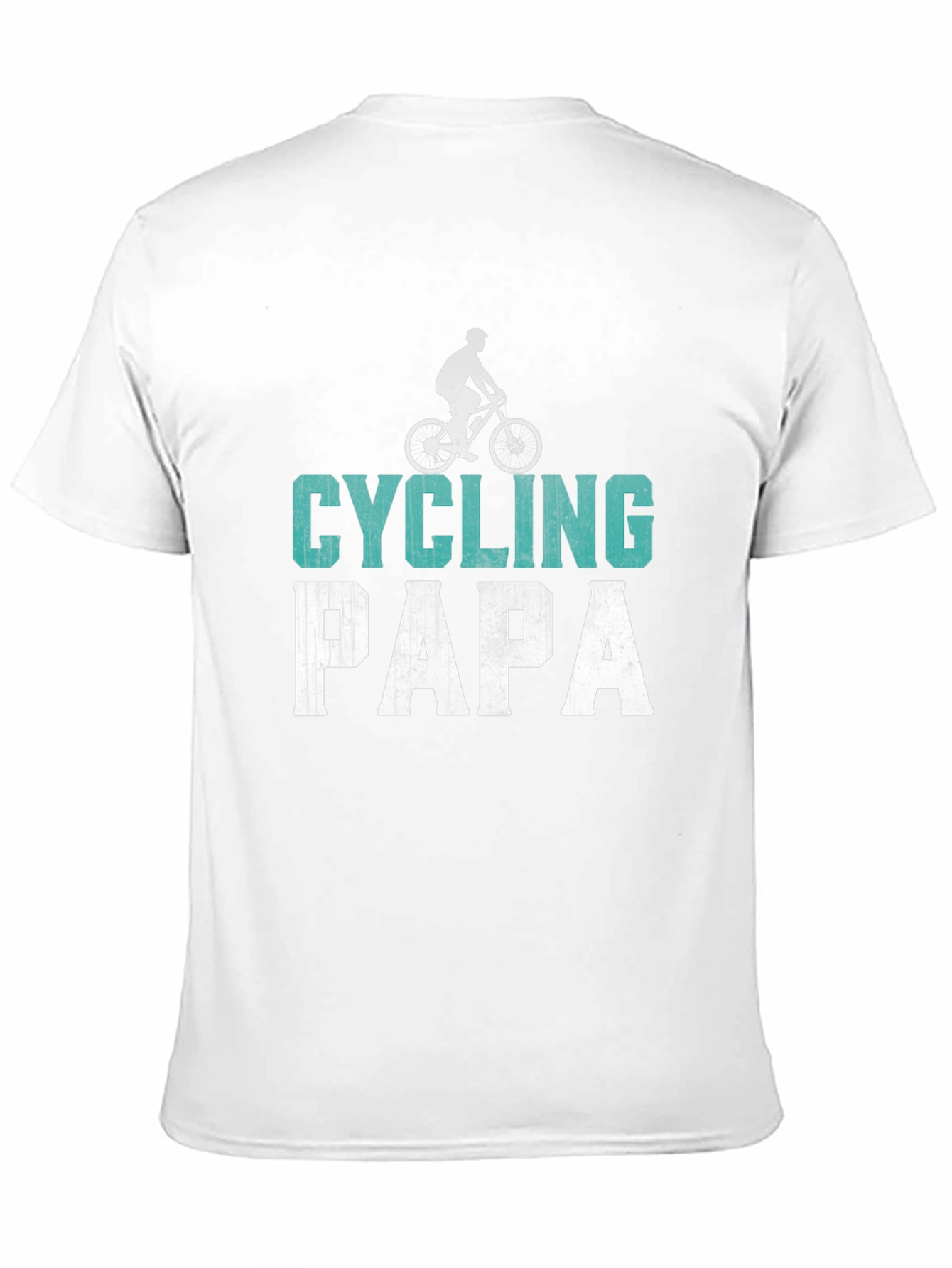 Cycling Papa Graphic Tee - Perfect for Dad