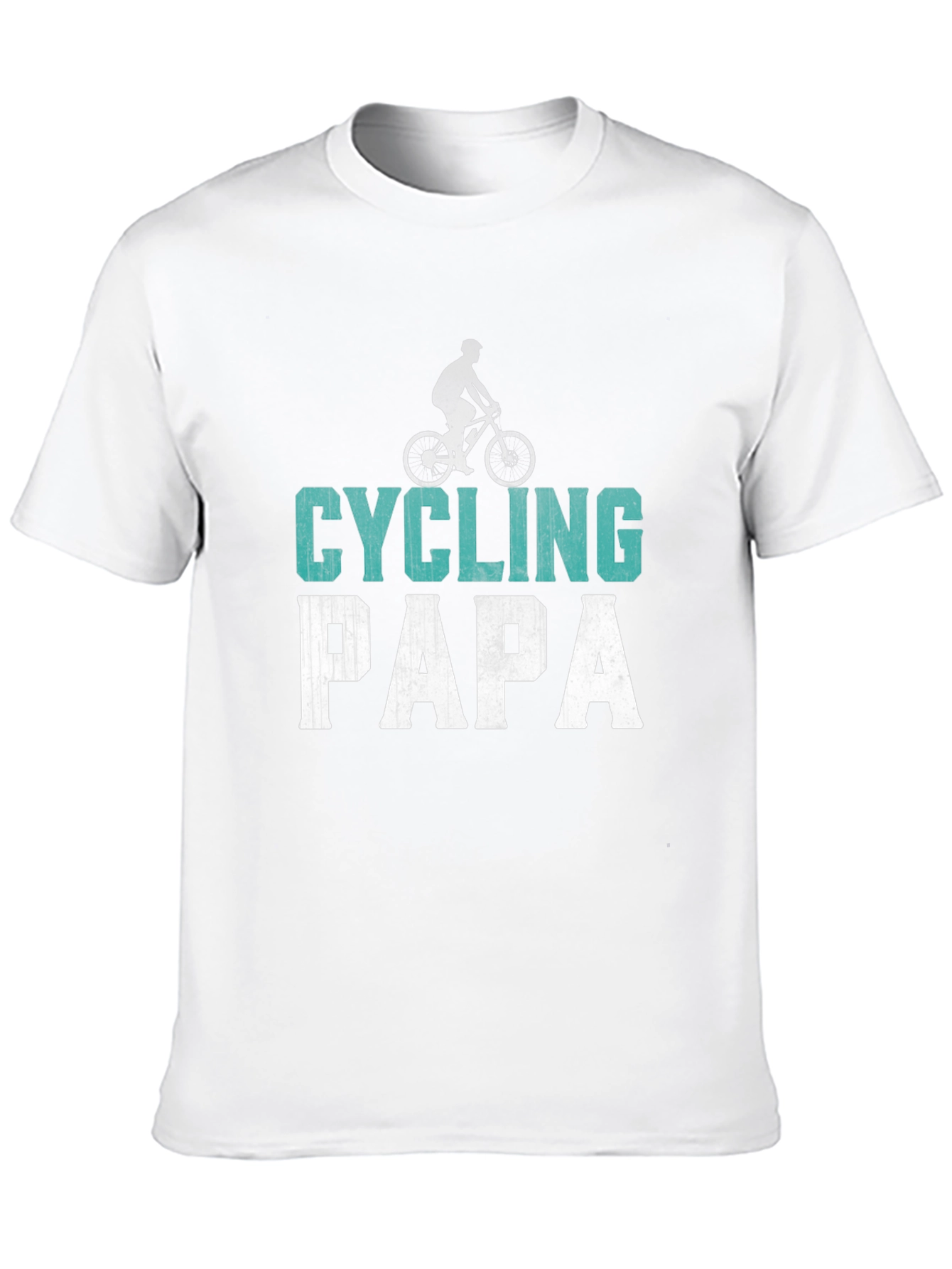 Cycling Papa Graphic Tee - Perfect for Dad