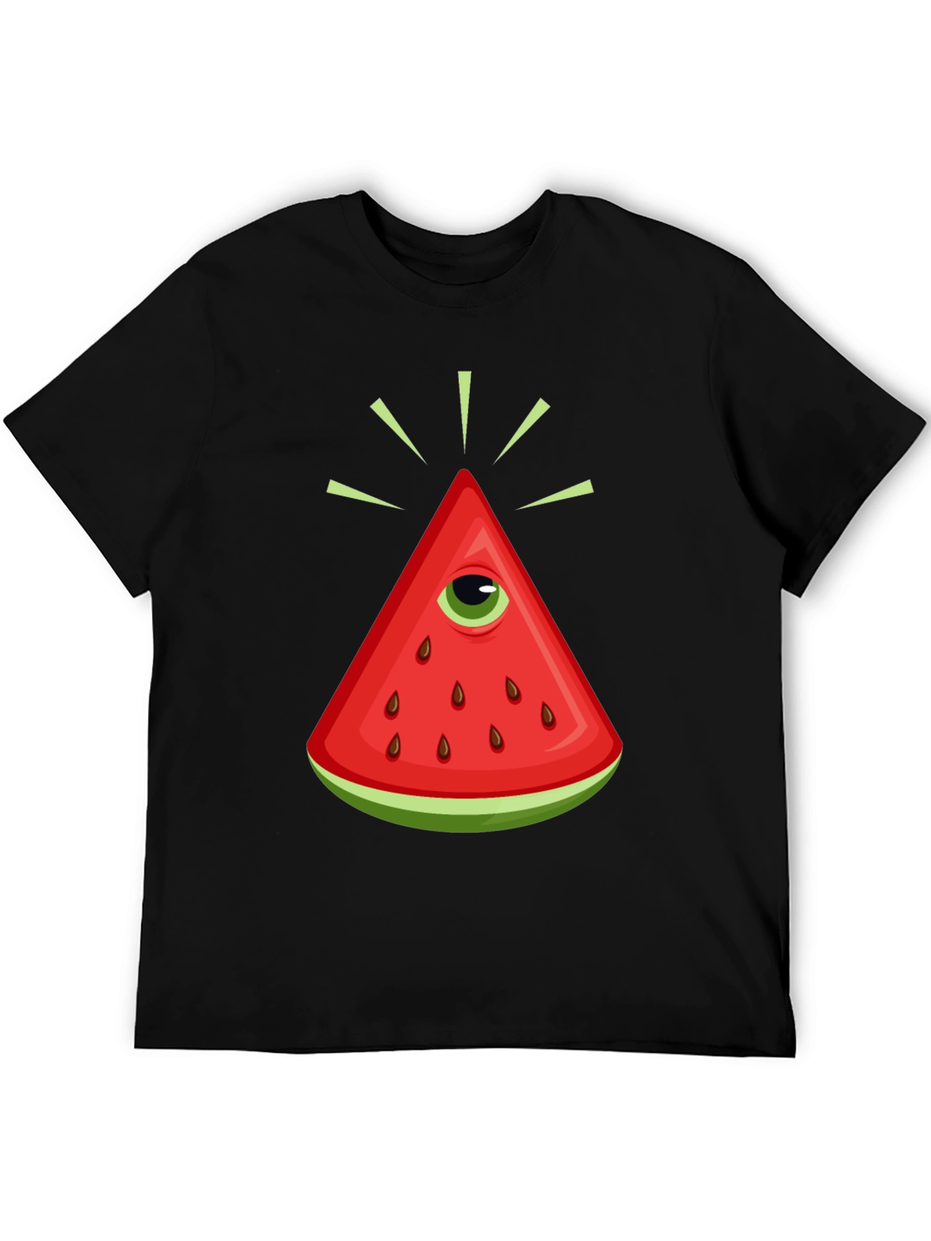 Watermelon Eye Graphic Tee - Unique Design
