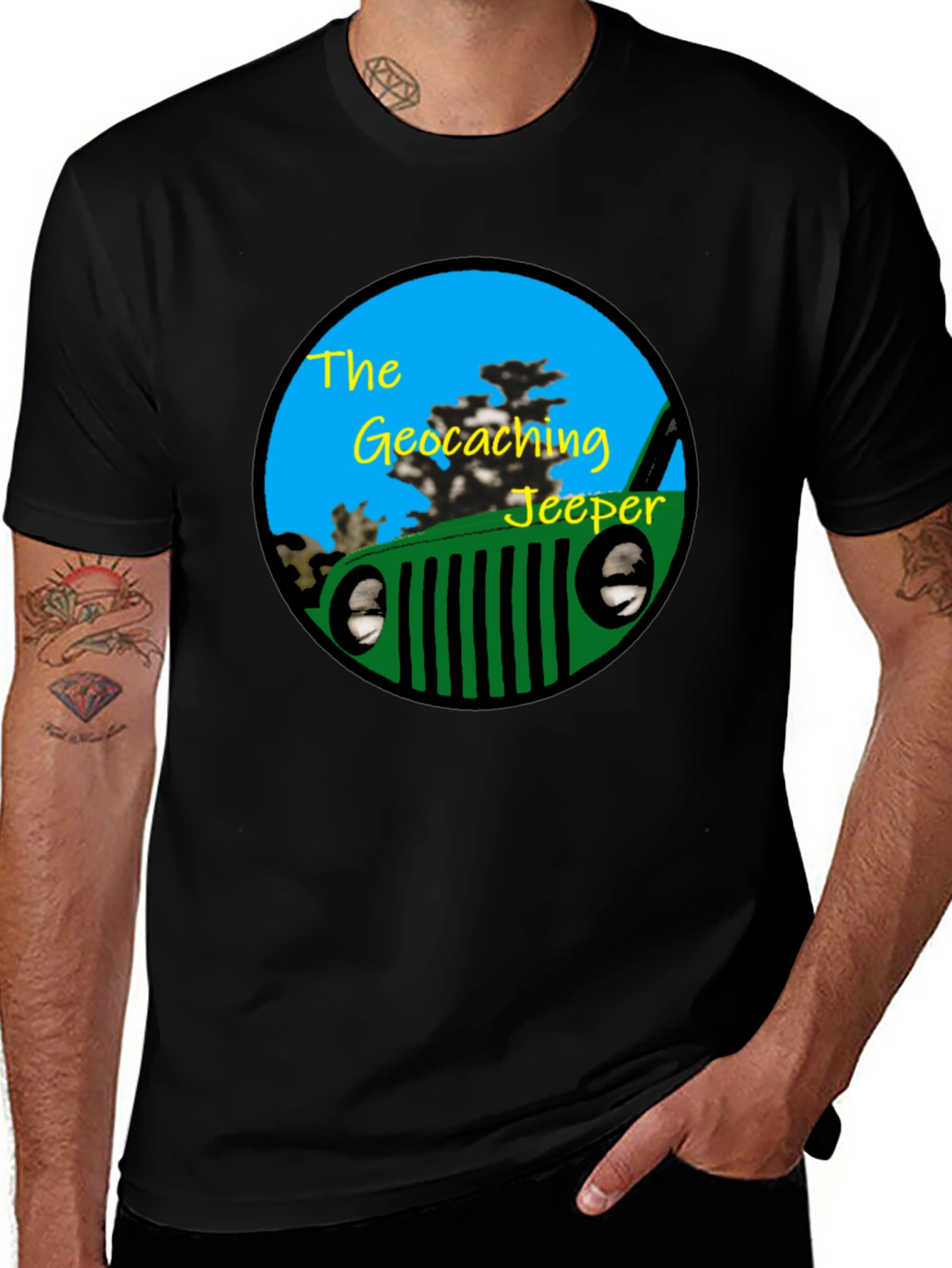 Geocaching Jeper T-Shirt - Outdoor Adventure Tee