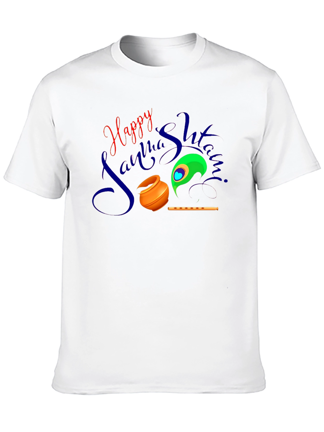 Happy Janmashtami Graphic T-Shirt