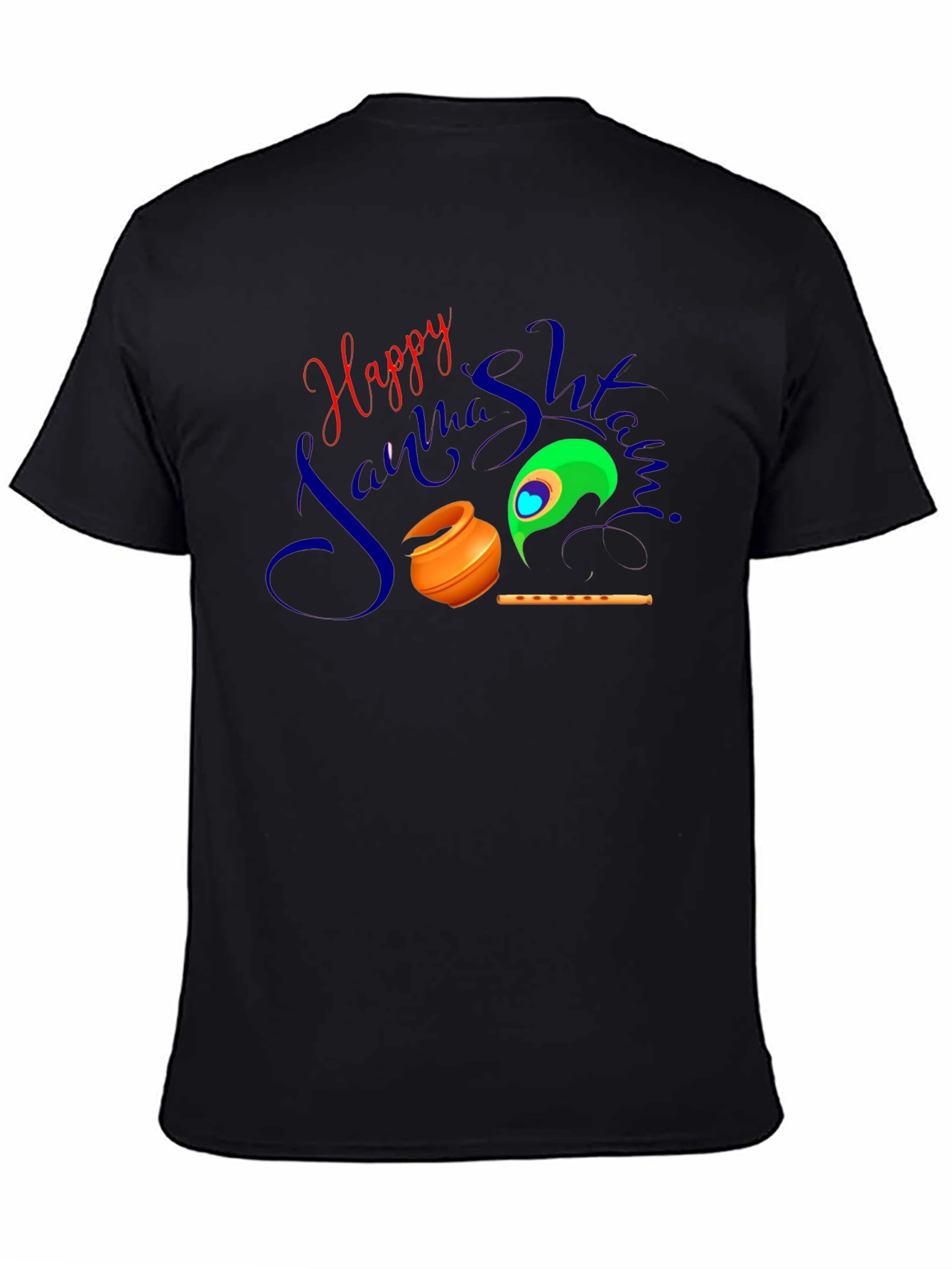 Happy Janmashtami Graphic T-Shirt