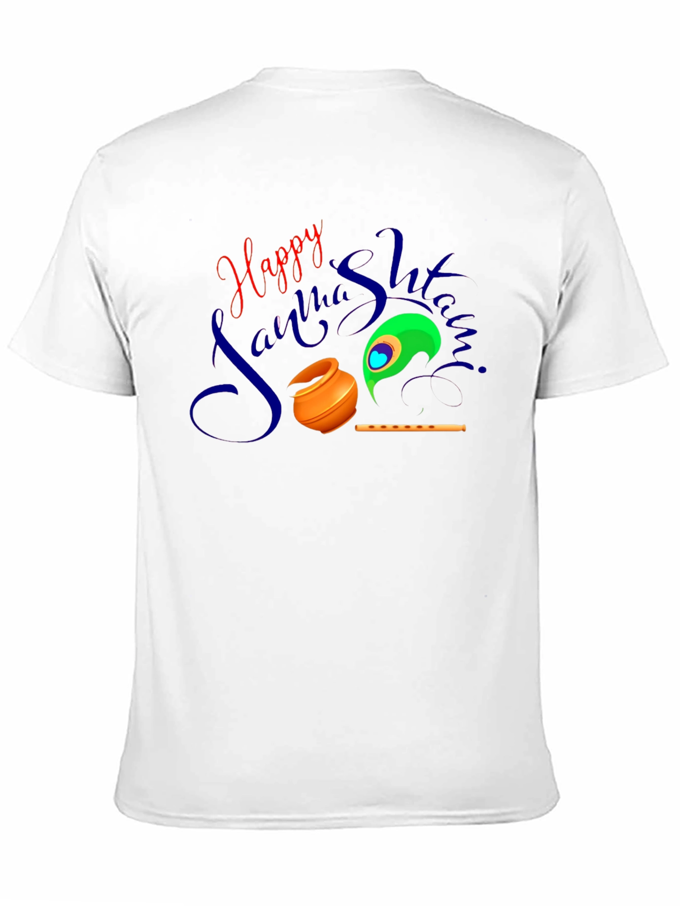Happy Janmashtami Graphic T-Shirt