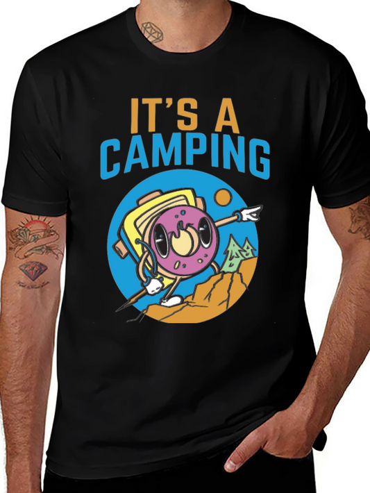 Camping Donut Adventure T-Shirt