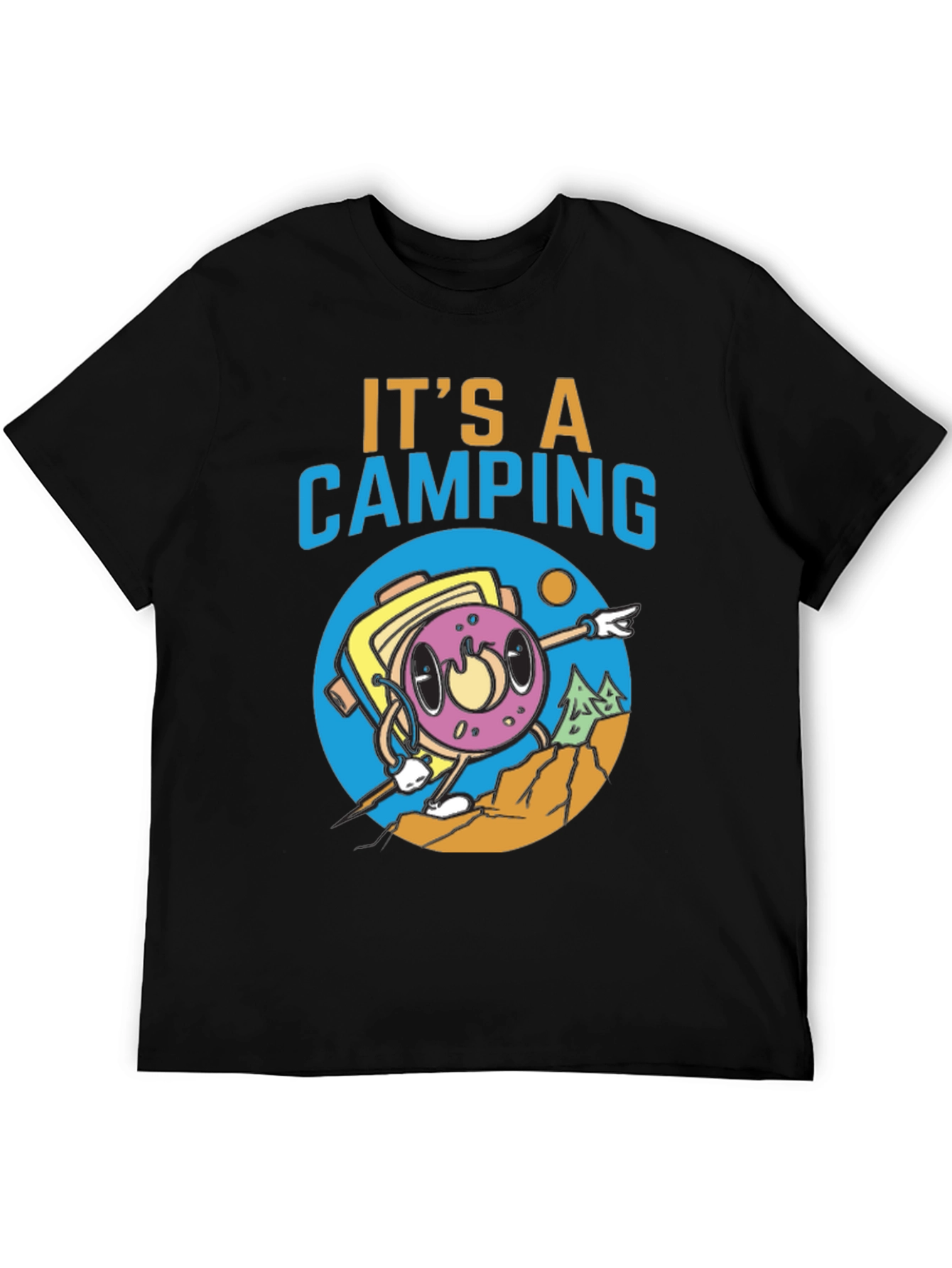 Camping Donut Adventure T-Shirt