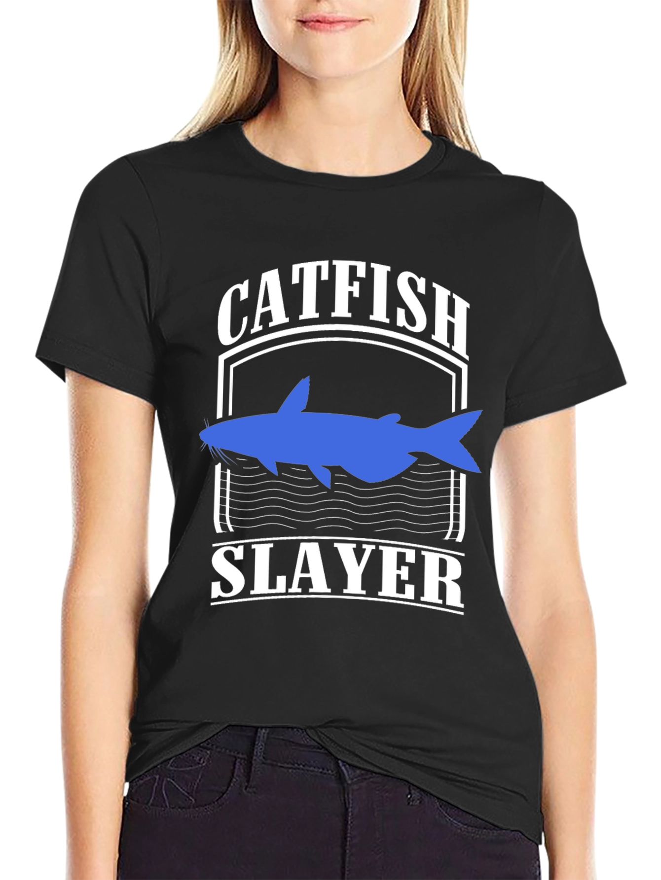 Catfish Slayer Graphic T-Shirt