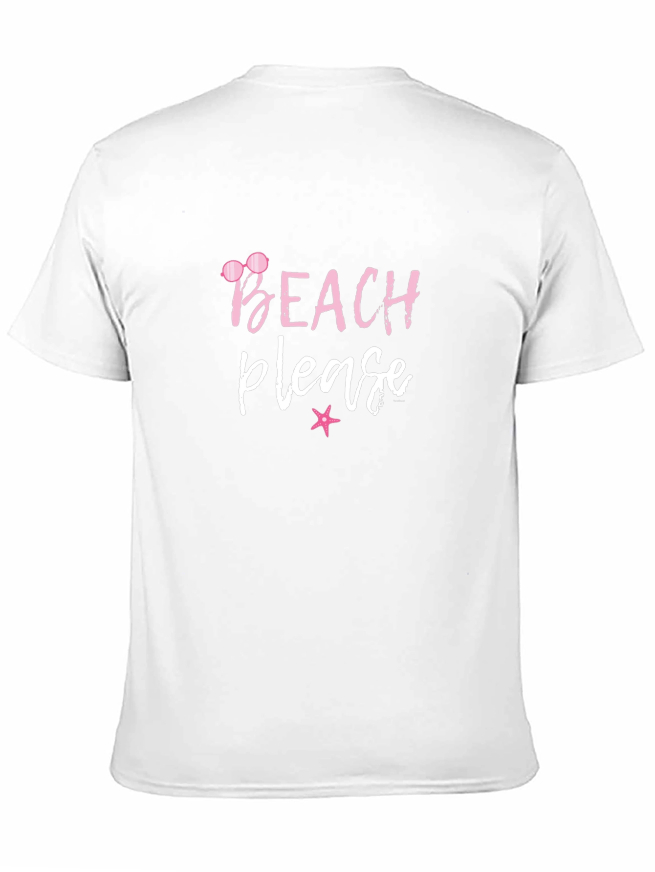 Beach Please Black T-Shirt