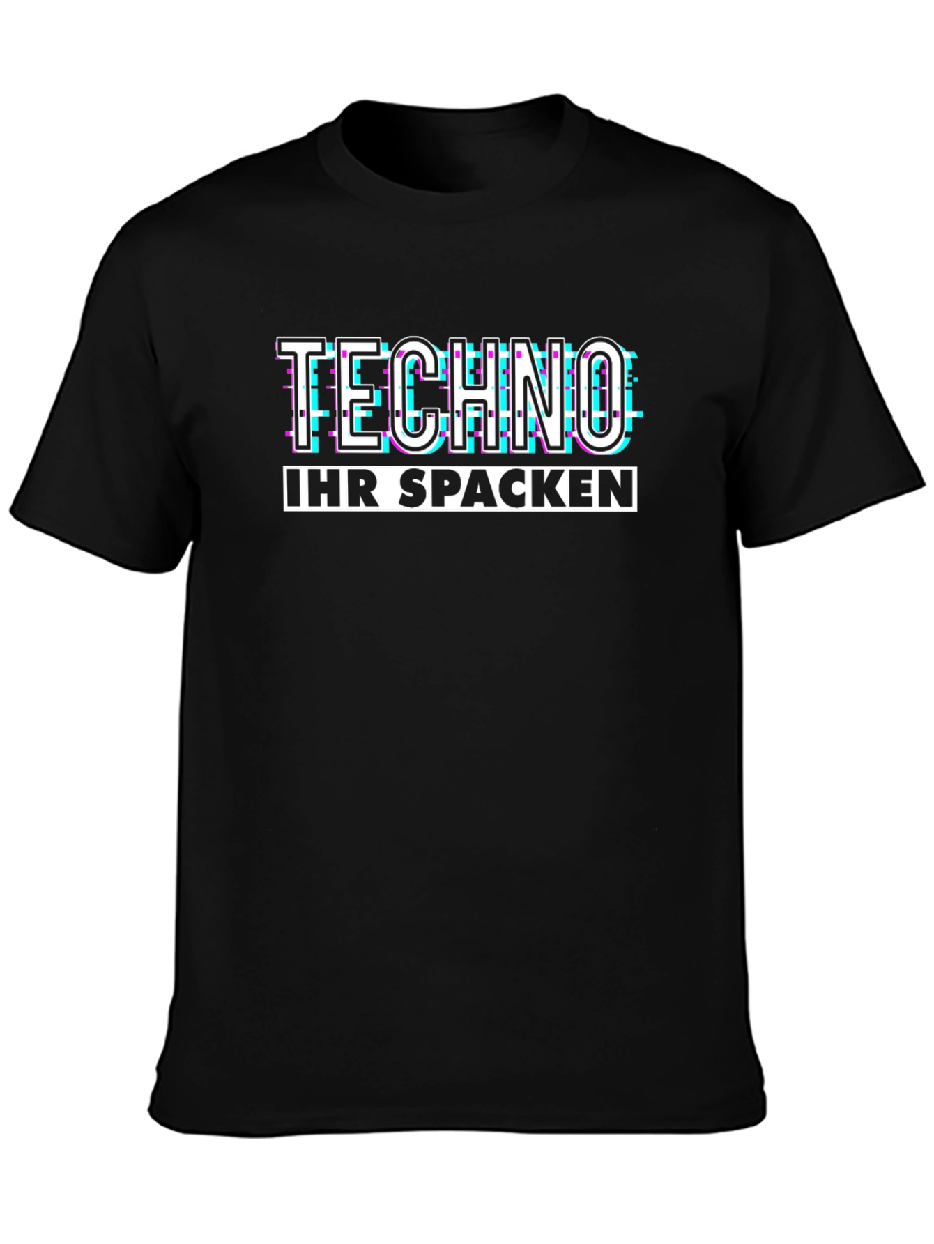 Techno Ihr Spacken Graphic T-Shirt