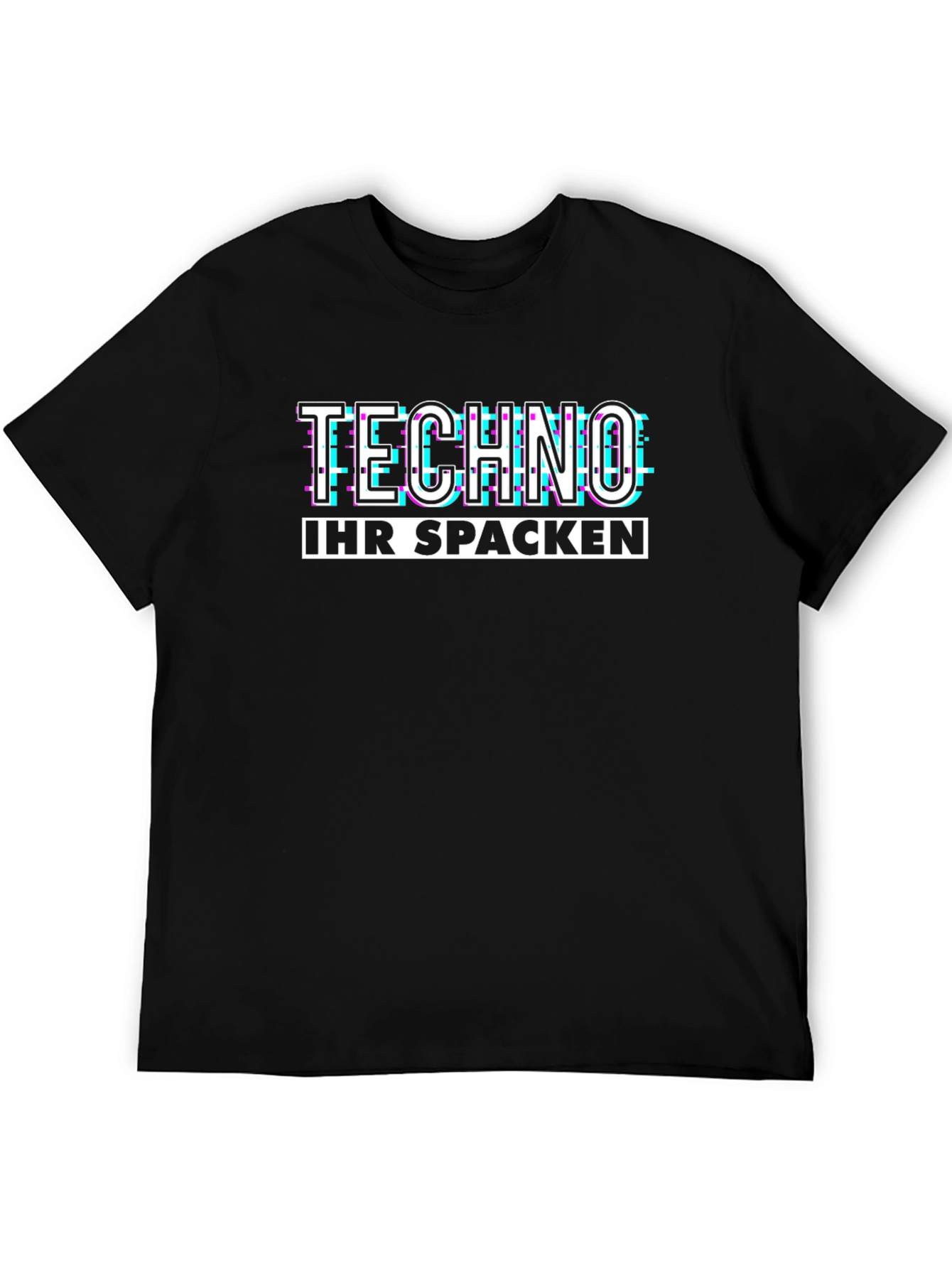 Techno Ihr Spacken Graphic T-Shirt