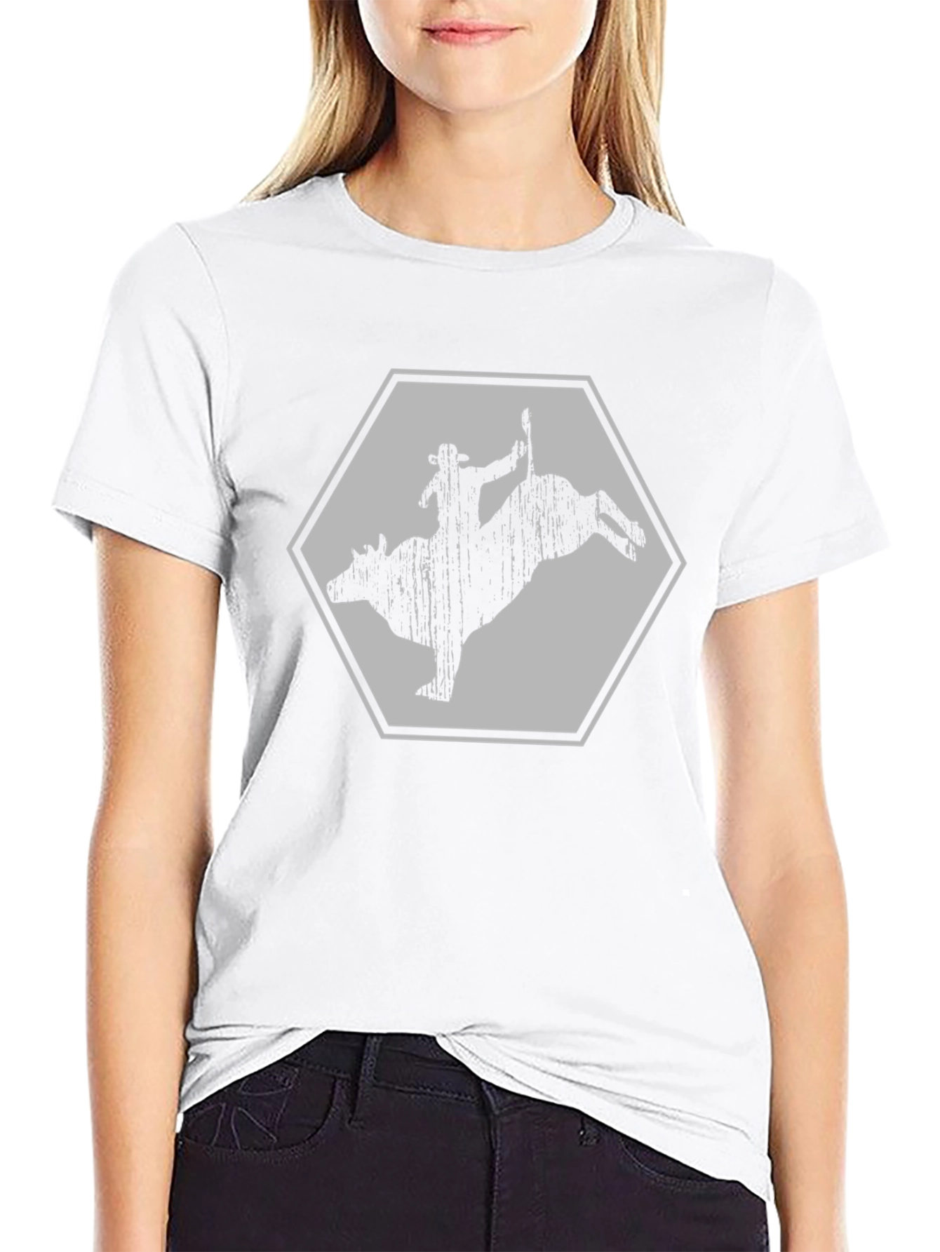 Rodeo Bull Rider Graphic Tee