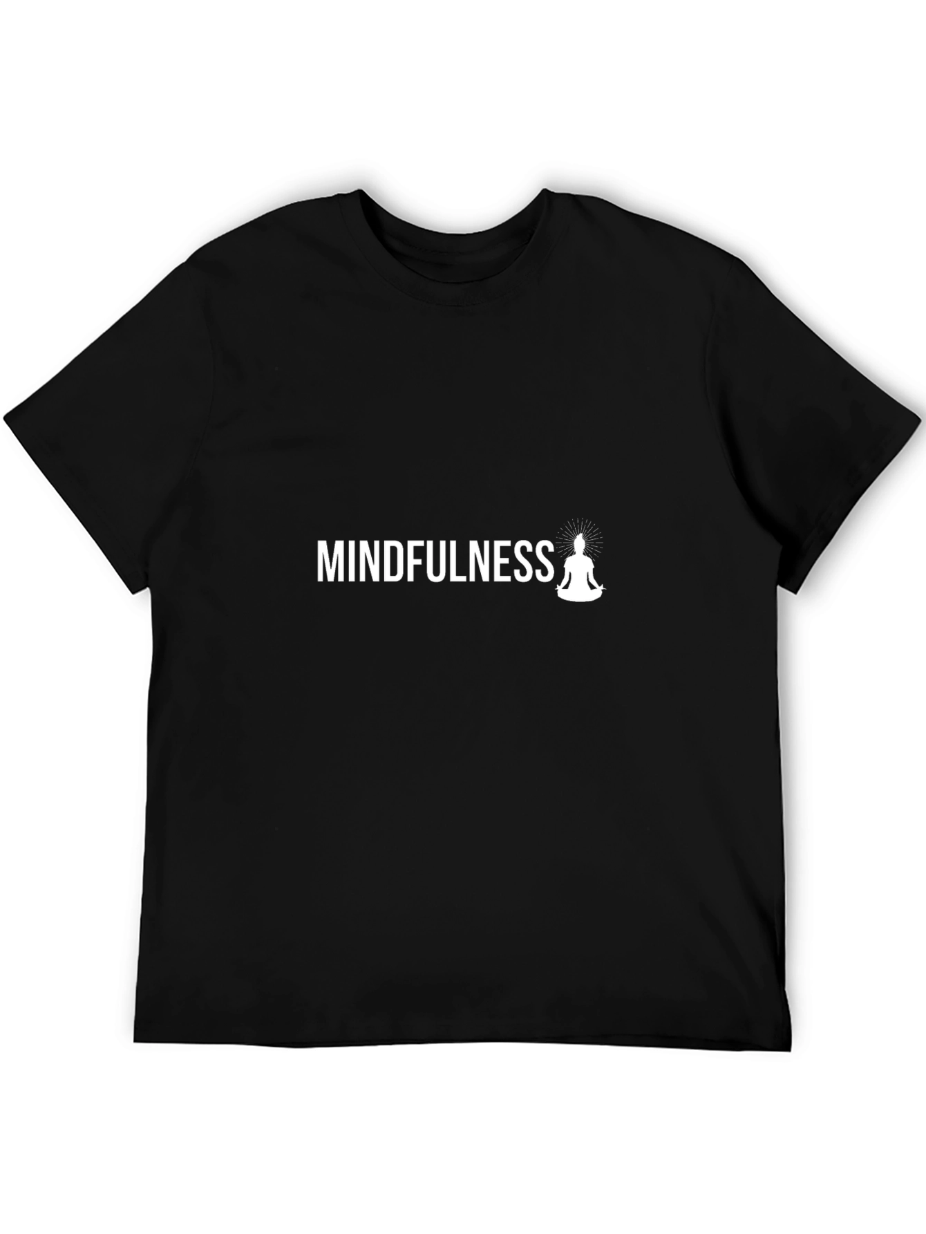Mindfulness Meditation Graphic Tee - Relaxed Fit