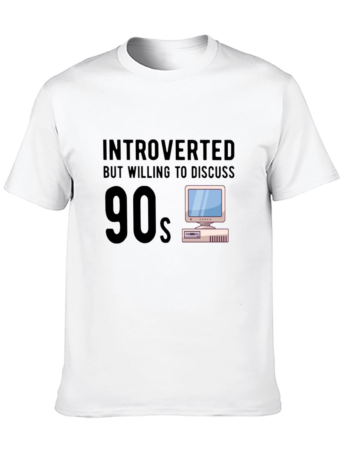 Introverted 90s Computer Graphic Tee