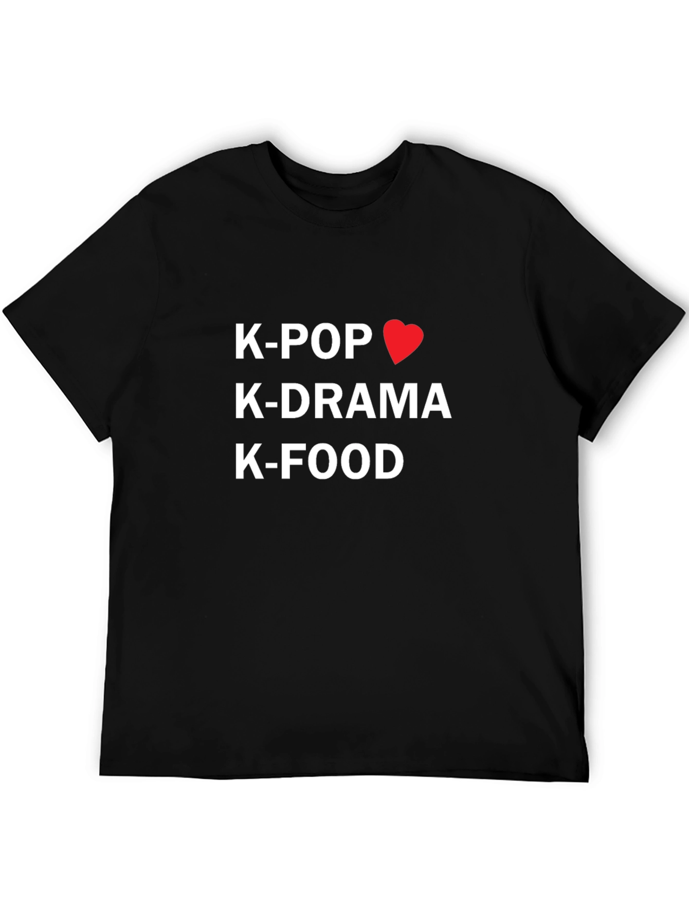 K-Pop K-Drama K-Food T-Shirt