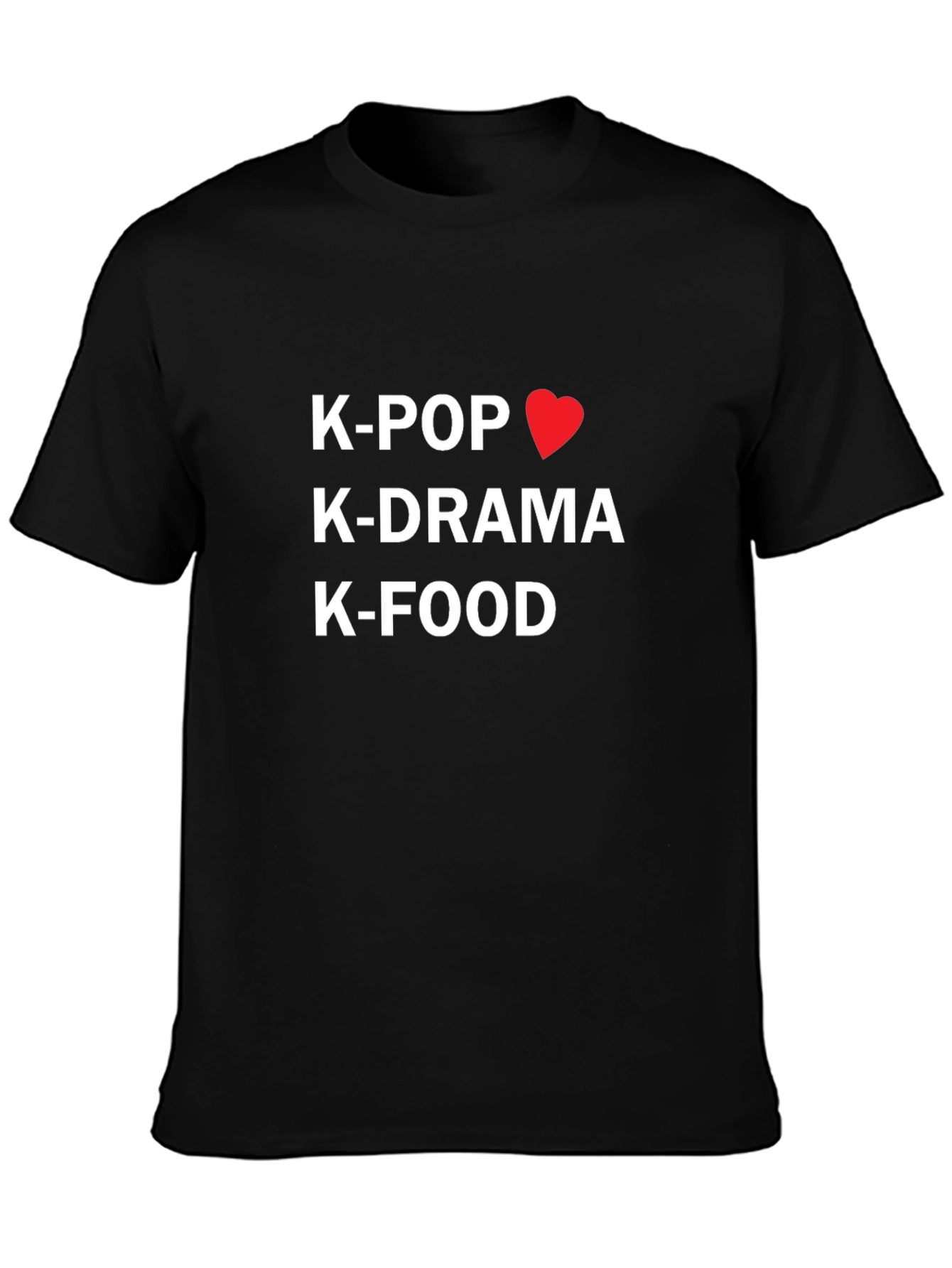 K-Pop K-Drama K-Food T-Shirt