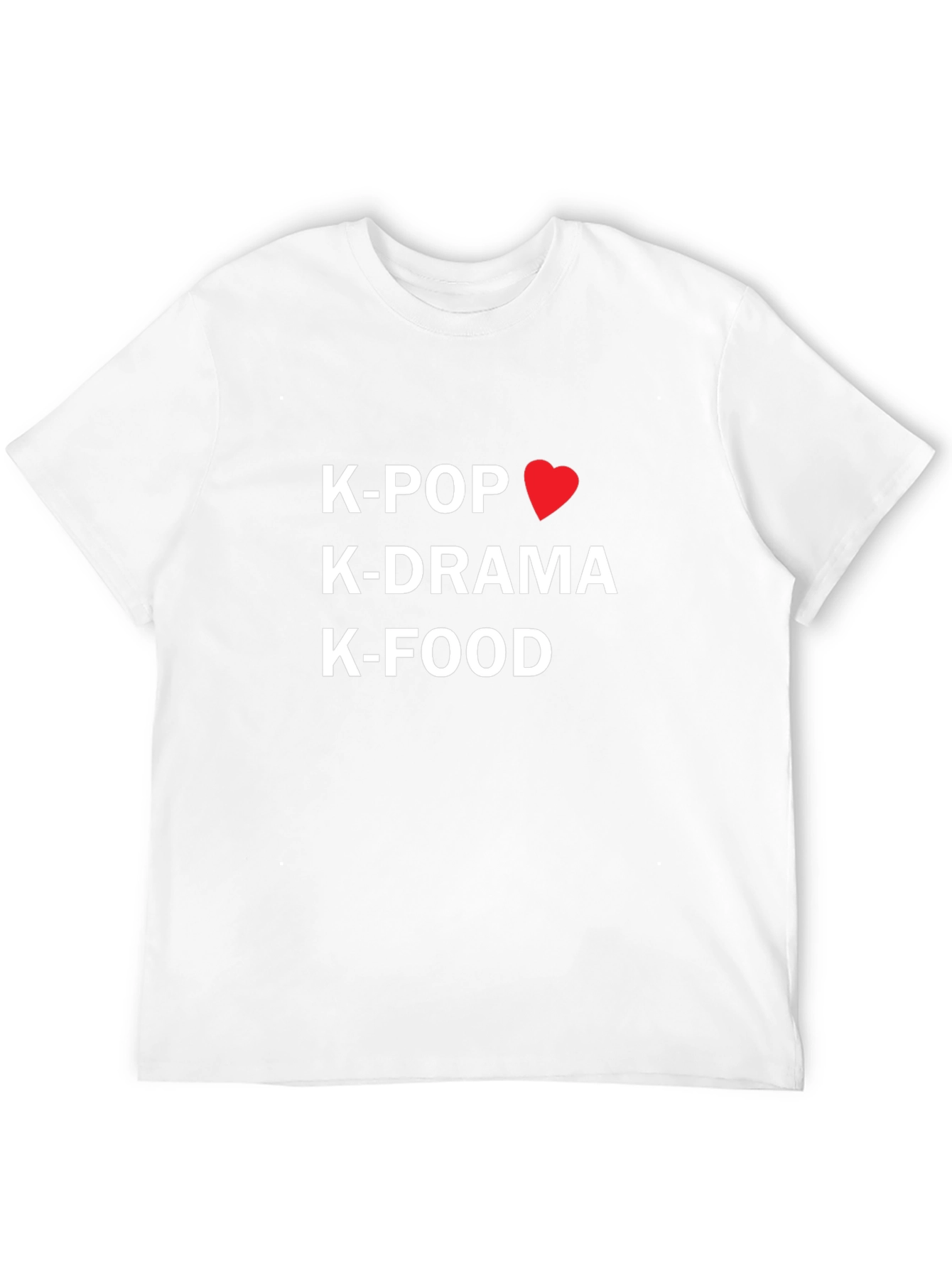 K-Pop K-Drama K-Food T-Shirt
