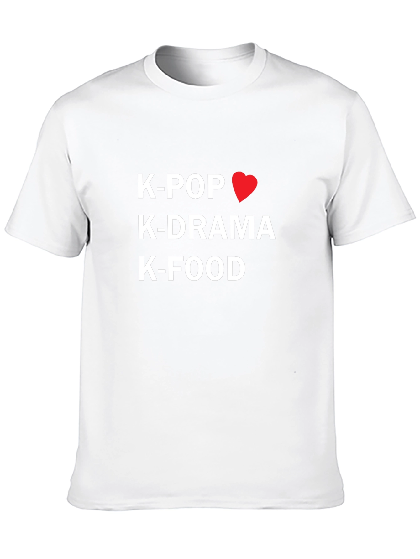 K-Pop K-Drama K-Food T-Shirt