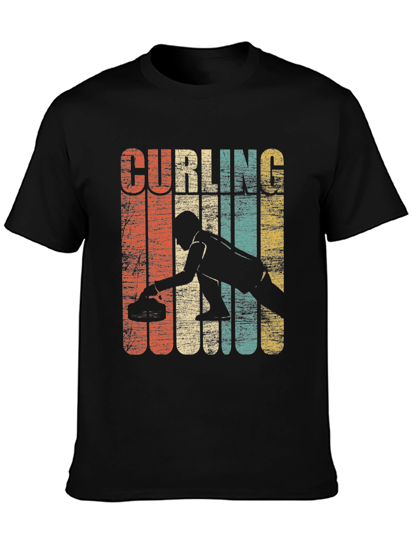 Retro Curling T-Shirt