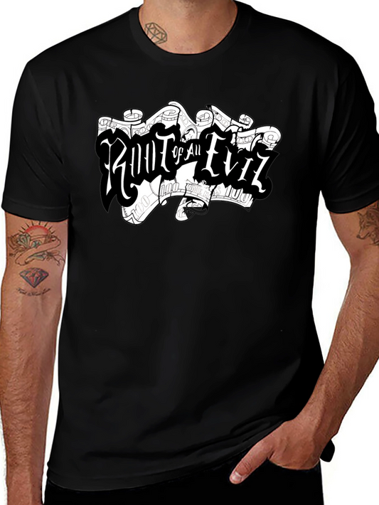 Root of All Evil Black T-Shirt