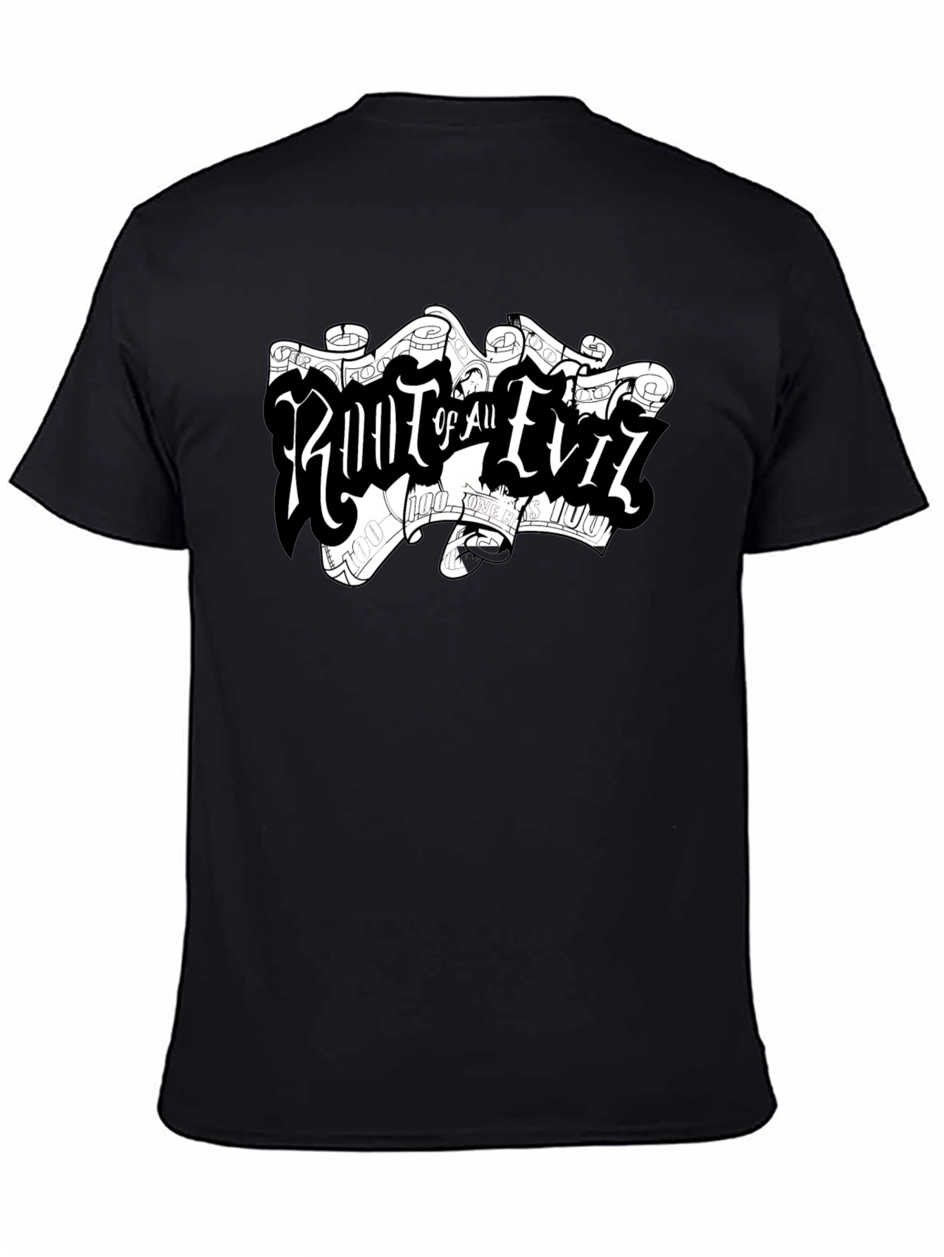 Root of All Evil Black T-Shirt