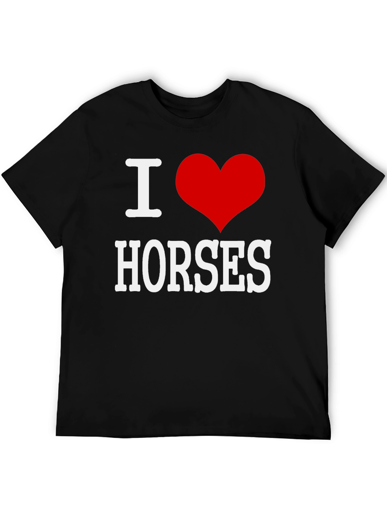 I Heart Horses Graphic T-Shirt