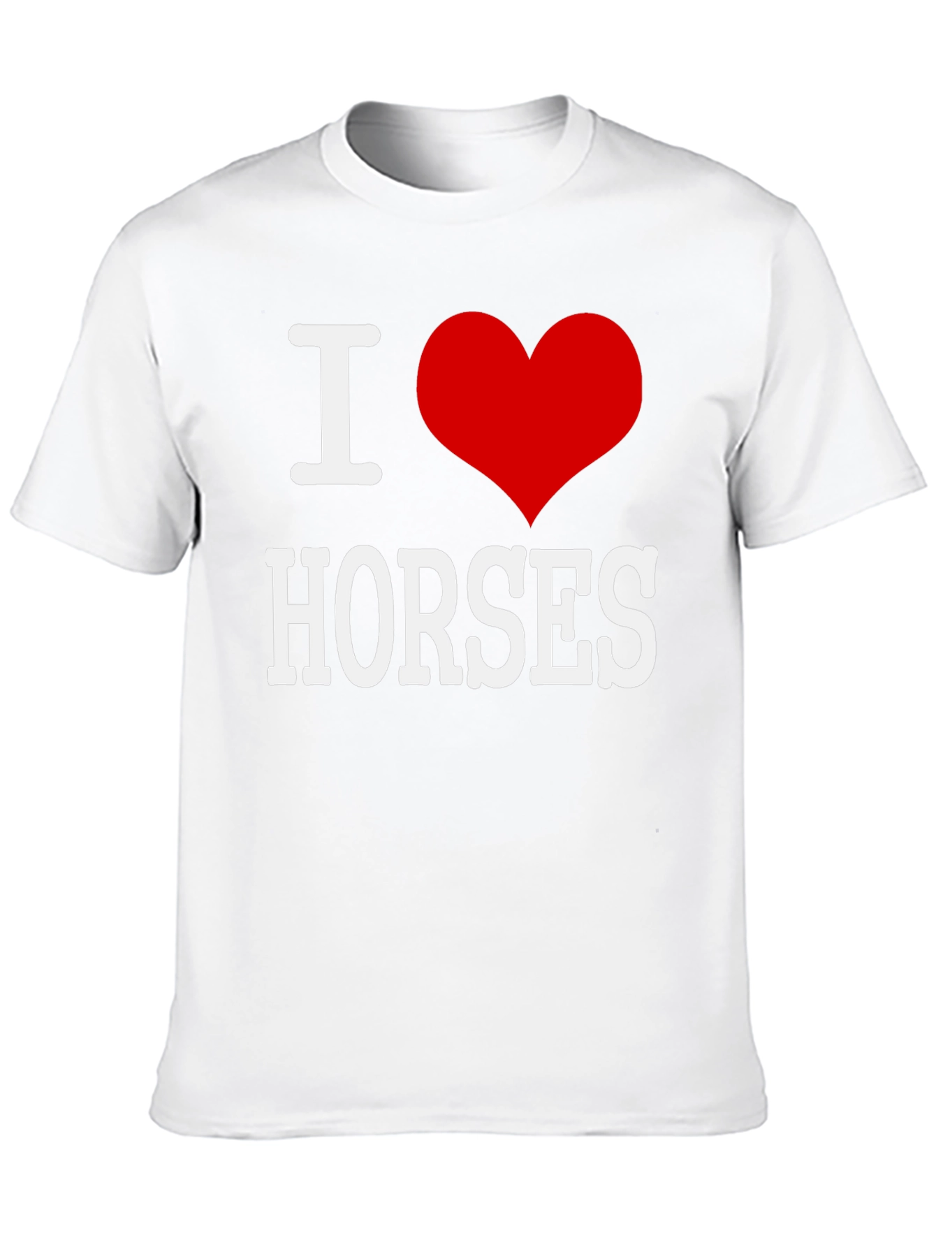 I Heart Horses Graphic T-Shirt
