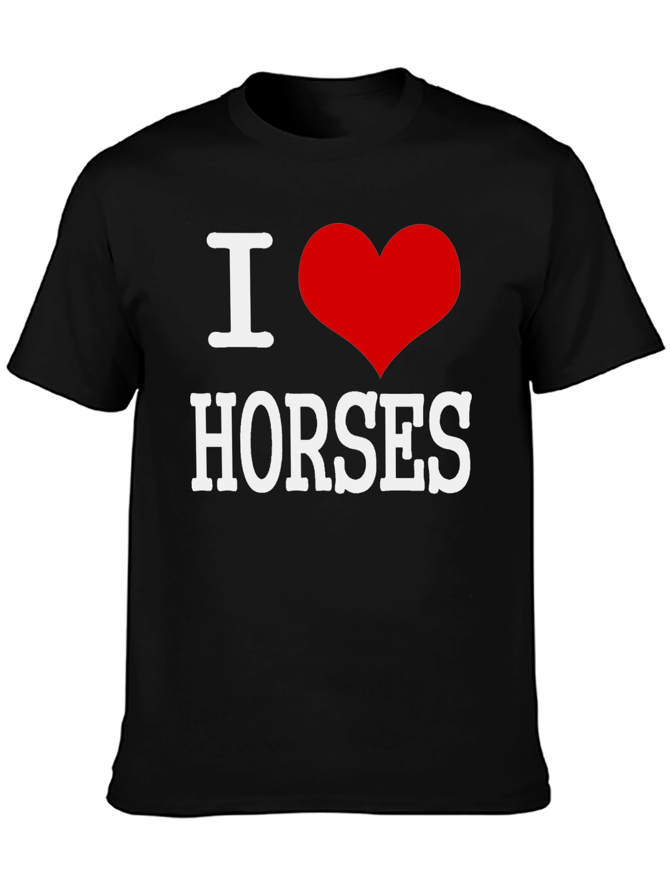 I Heart Horses Graphic T-Shirt