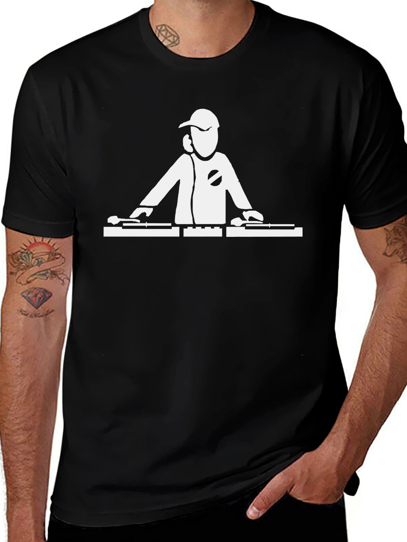 DJ Graphic Tee - Turntable Cool T-Shirt