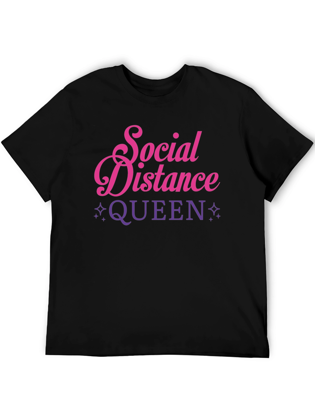 Social Distance Queen Graphic Tee