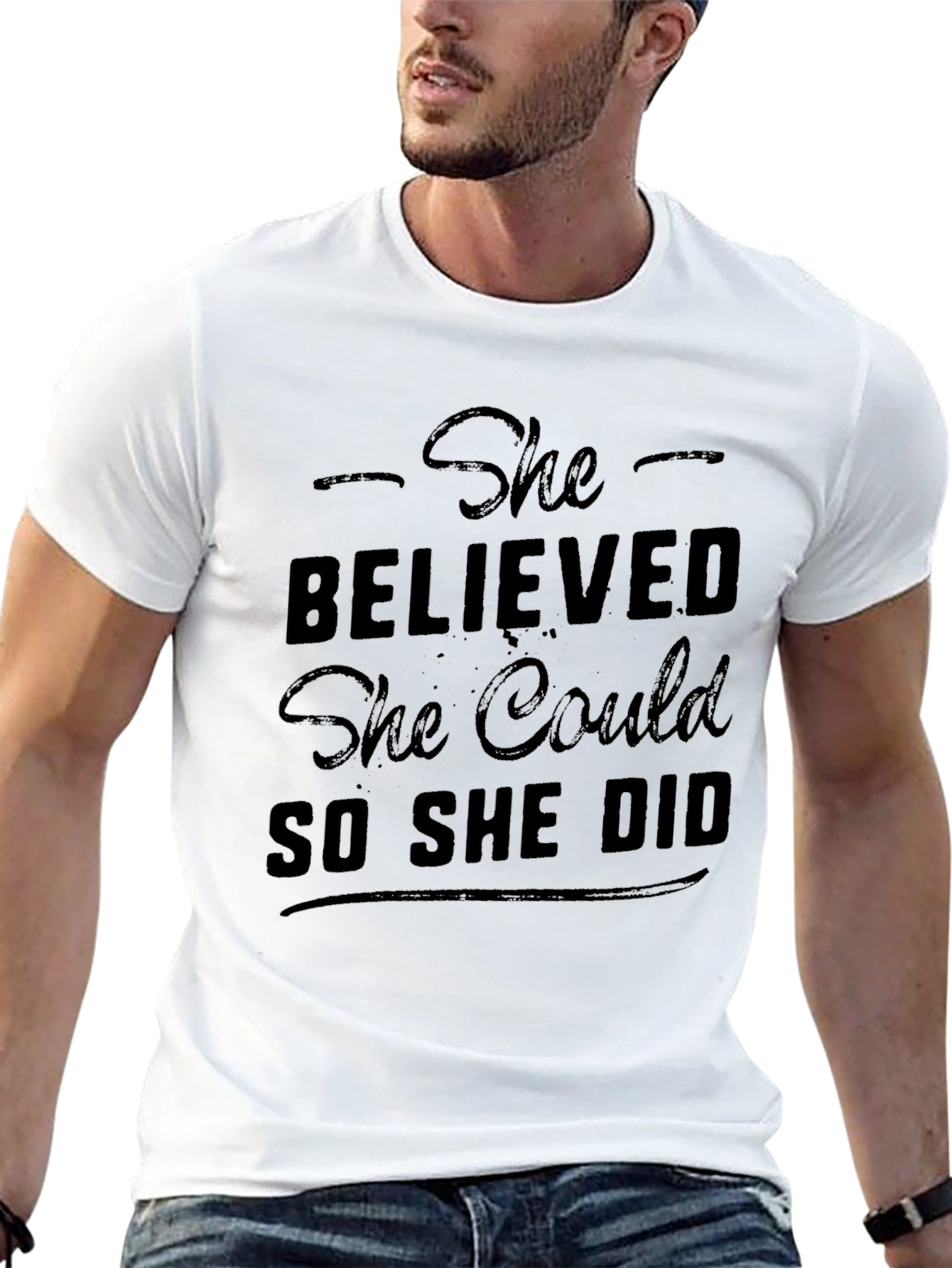 She Believed She Could Tee