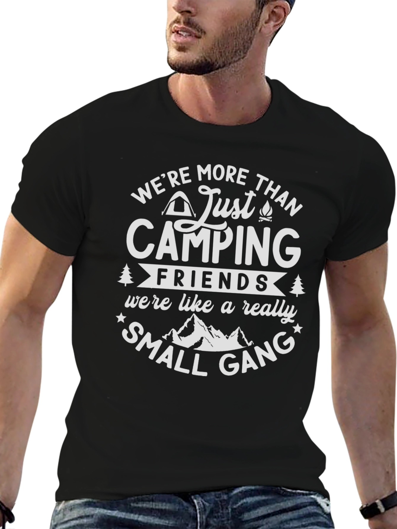 Camping Friends T-Shirt - Small Gang Tee