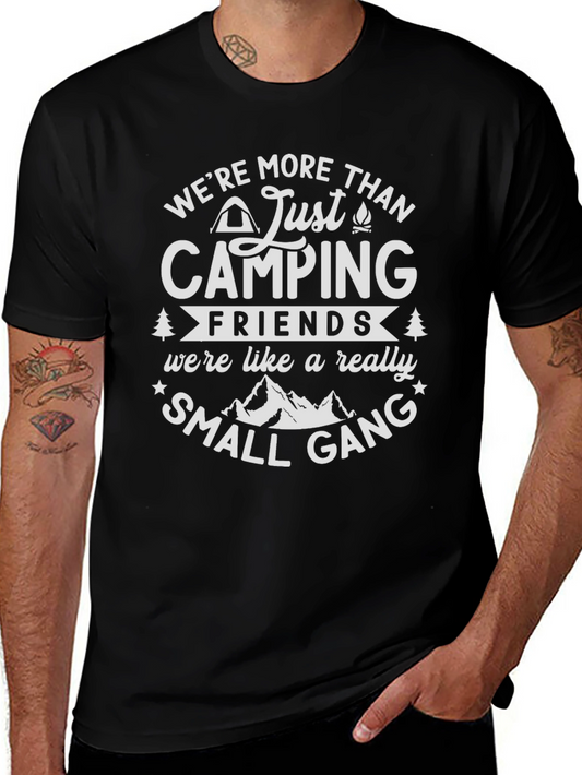 Camping Friends T-Shirt - Small Gang Tee