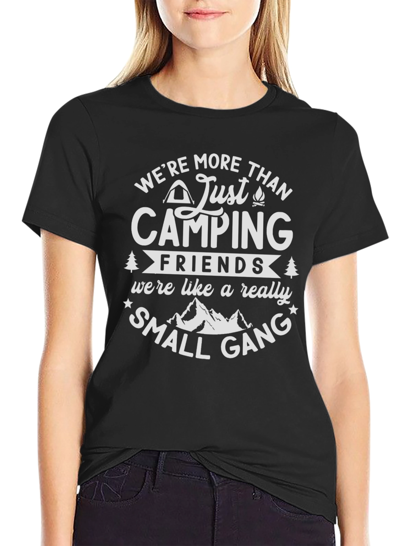 Camping Friends T-Shirt - Small Gang Tee