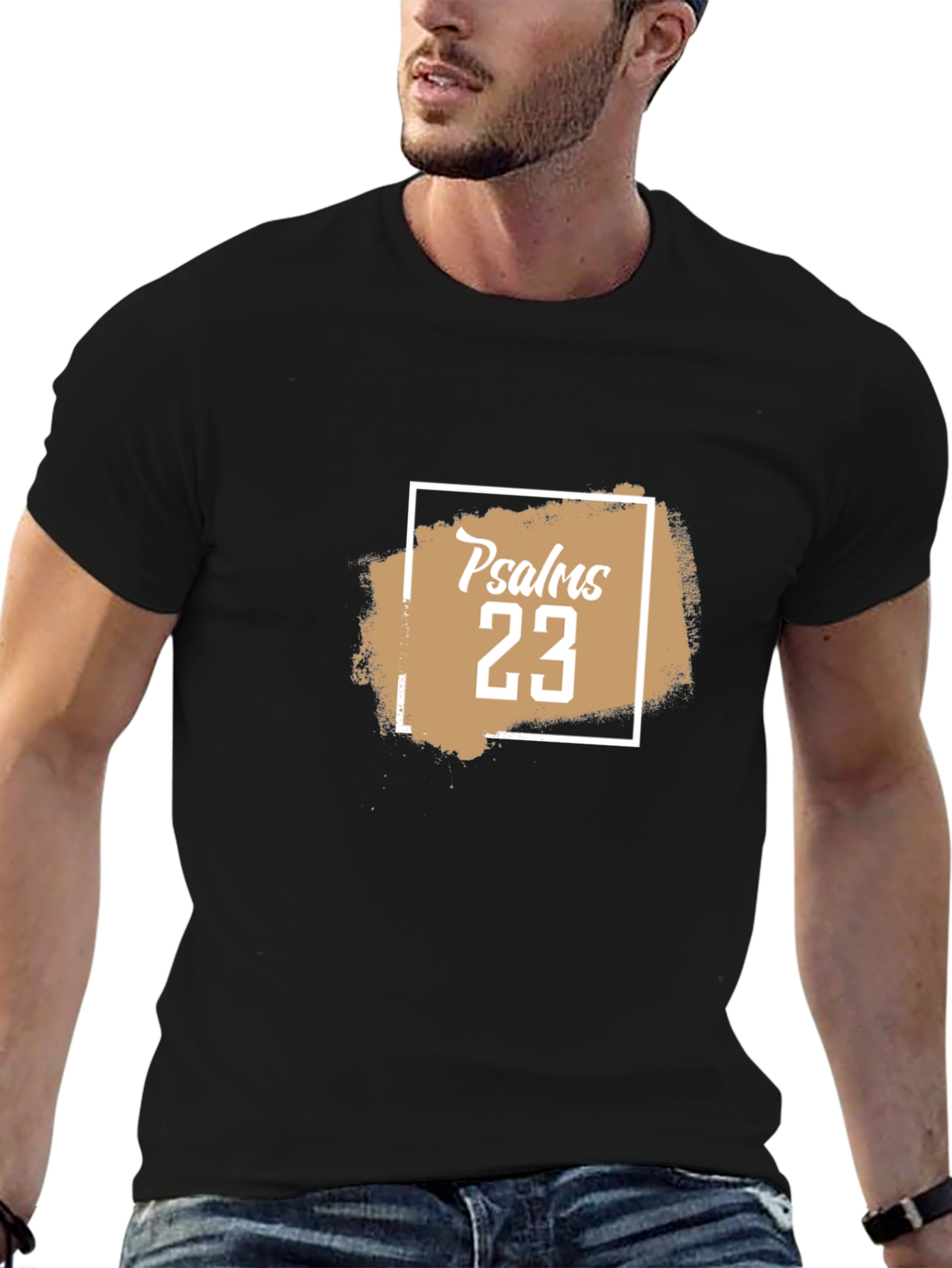 Psalms 23 Graphic Tee - Stylish Christian Apparel