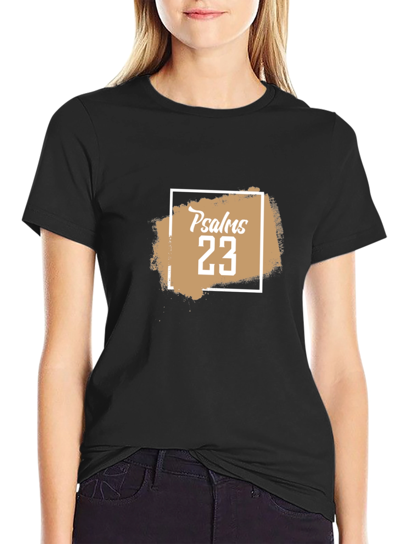 Psalms 23 Graphic Tee - Stylish Christian Apparel