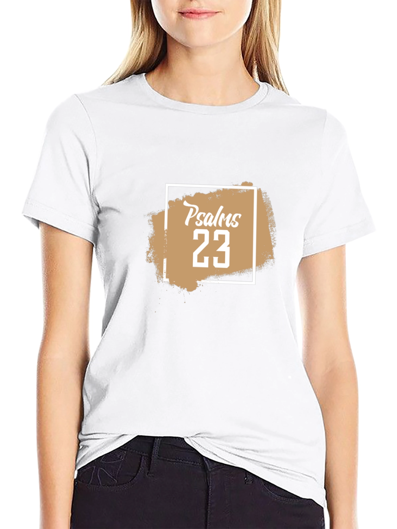 Psalms 23 Graphic Tee - Stylish Christian Apparel