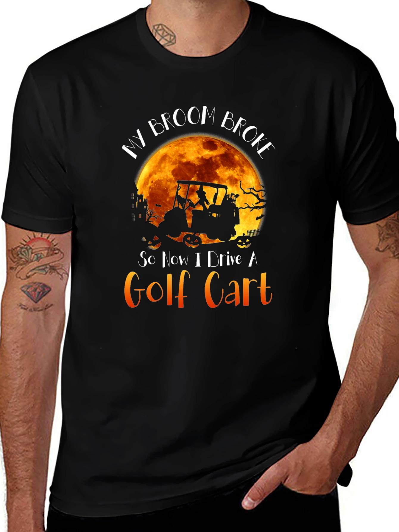 Halloween Golf Cart T-Shirt