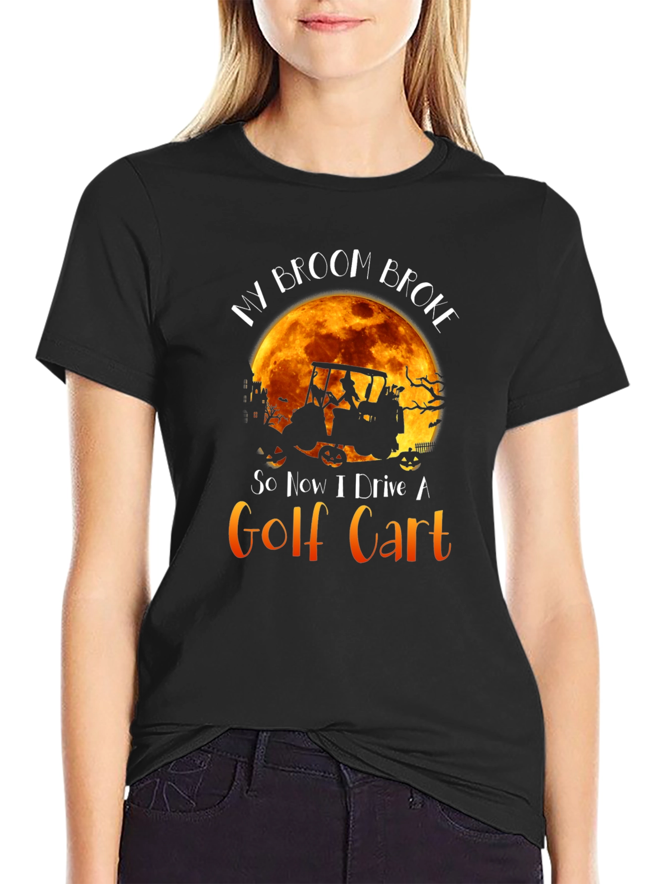 Halloween Golf Cart T-Shirt