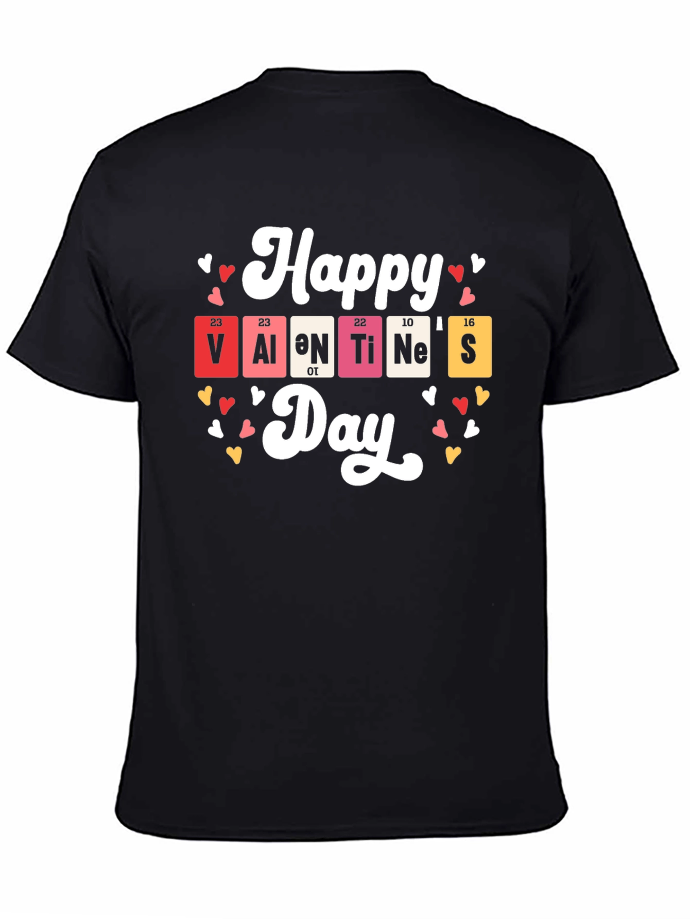 Happy Valentines Day Periodic Table T-Shirt