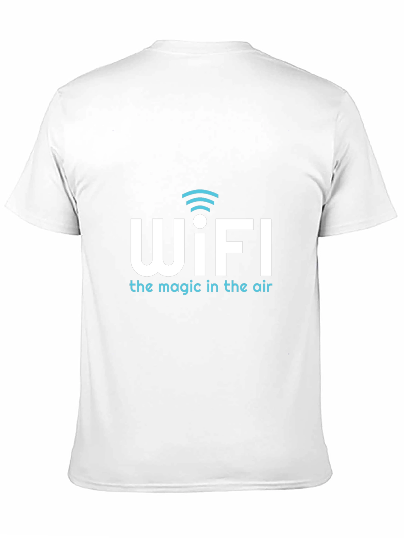 WiFi Magic Tee - Comfortable Black T-Shirt