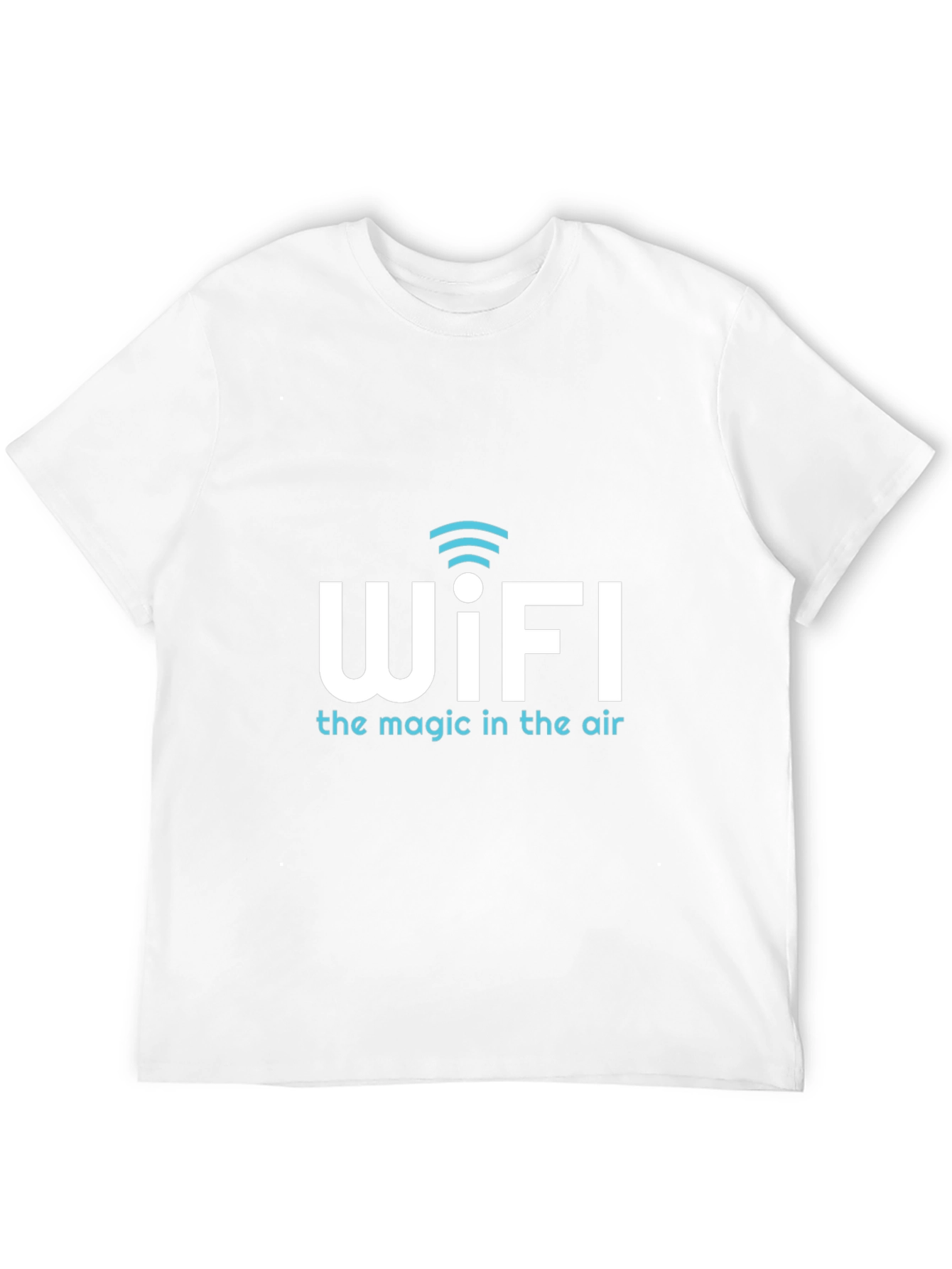 WiFi Magic Tee - Comfortable Black T-Shirt