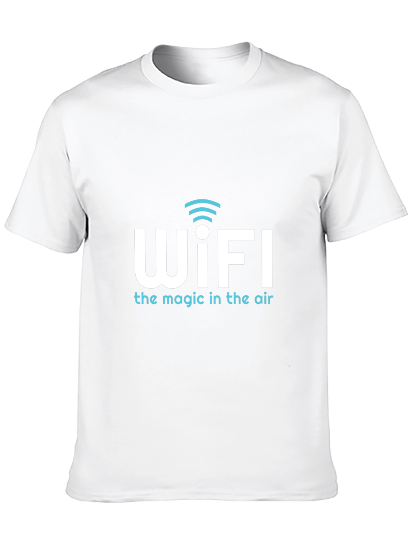 WiFi Magic Tee - Comfortable Black T-Shirt