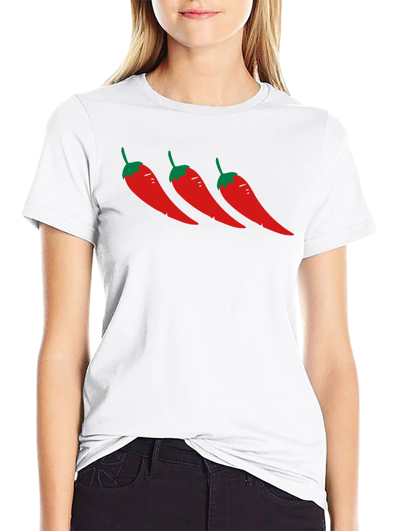 Chili Pepper Graphic T-Shirt - Bold Style